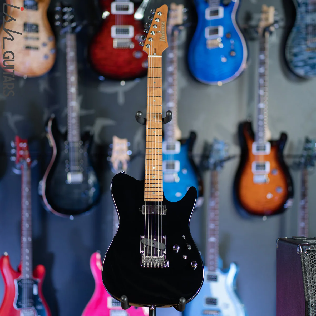 Ibanez Prestige AZS2200 Black Electric Guitar Demo - Image 2
