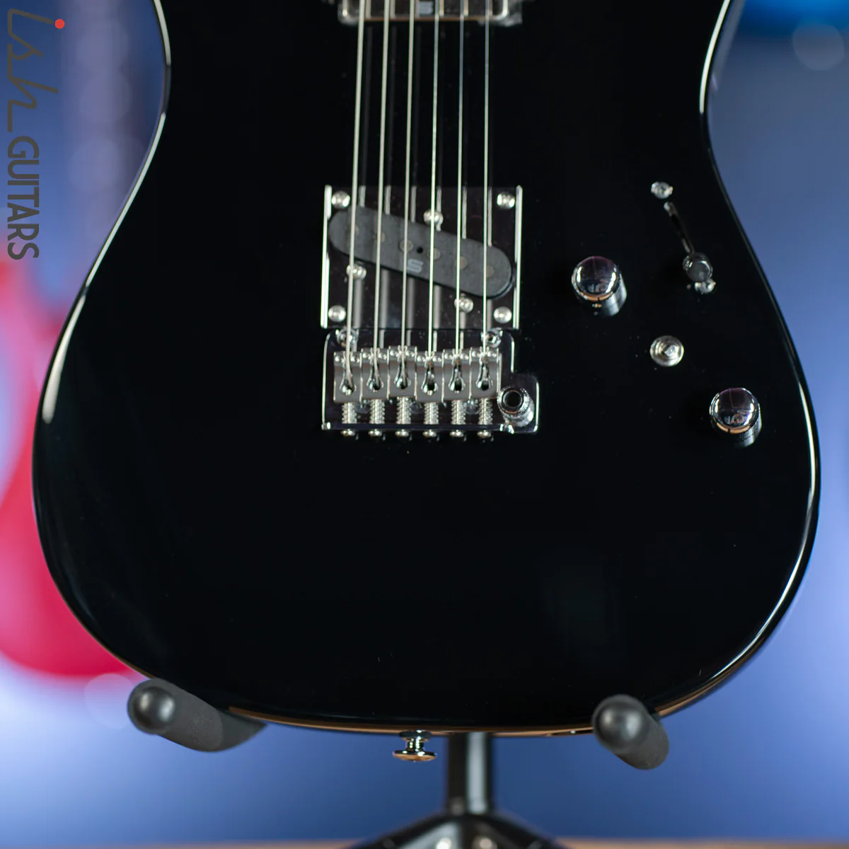 Ibanez Prestige AZS2200 Black Electric Guitar Demo - Image 4