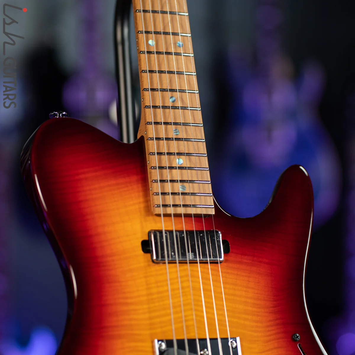 Ibanez Prestige AZS2200F Electric Guitar Sunset Burst - Image 5