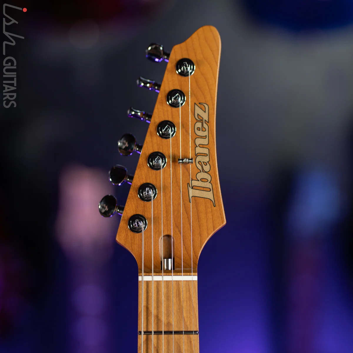 Ibanez Prestige AZS2200F Electric Guitar Sunset Burst Demo - Image 7
