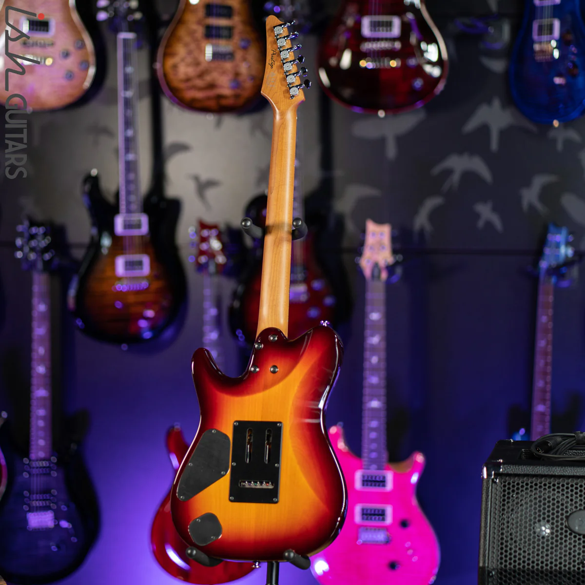 Ibanez Prestige AZS2200F Electric Guitar Sunset Burst Demo - Image 8