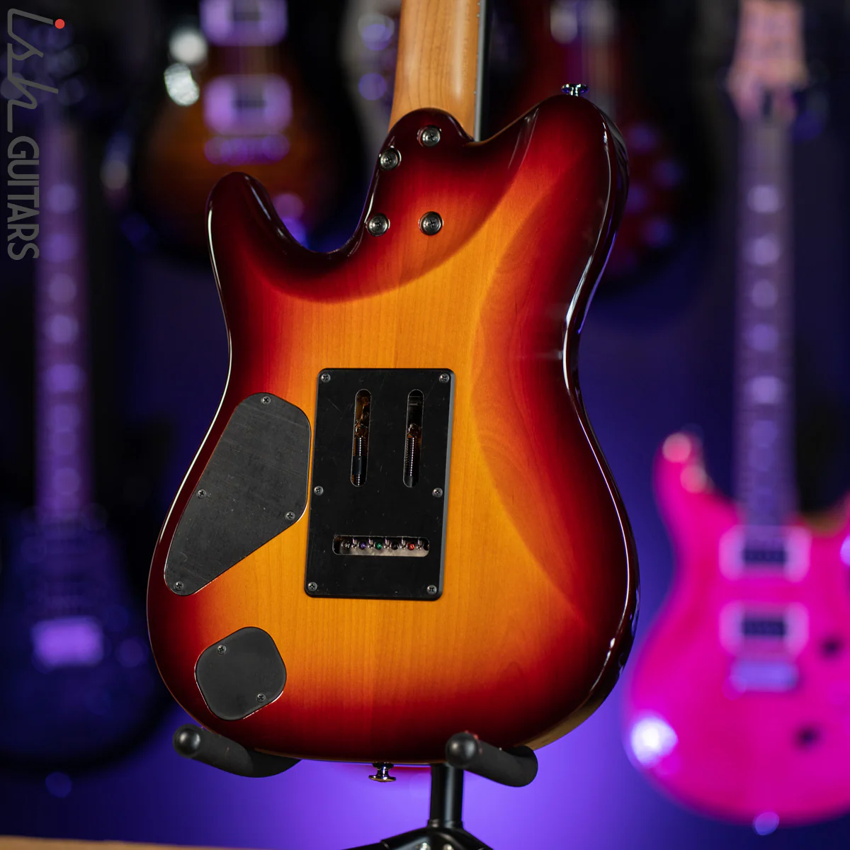 Ibanez Prestige AZS2200F Electric Guitar Sunset Burst Demo - Image 9