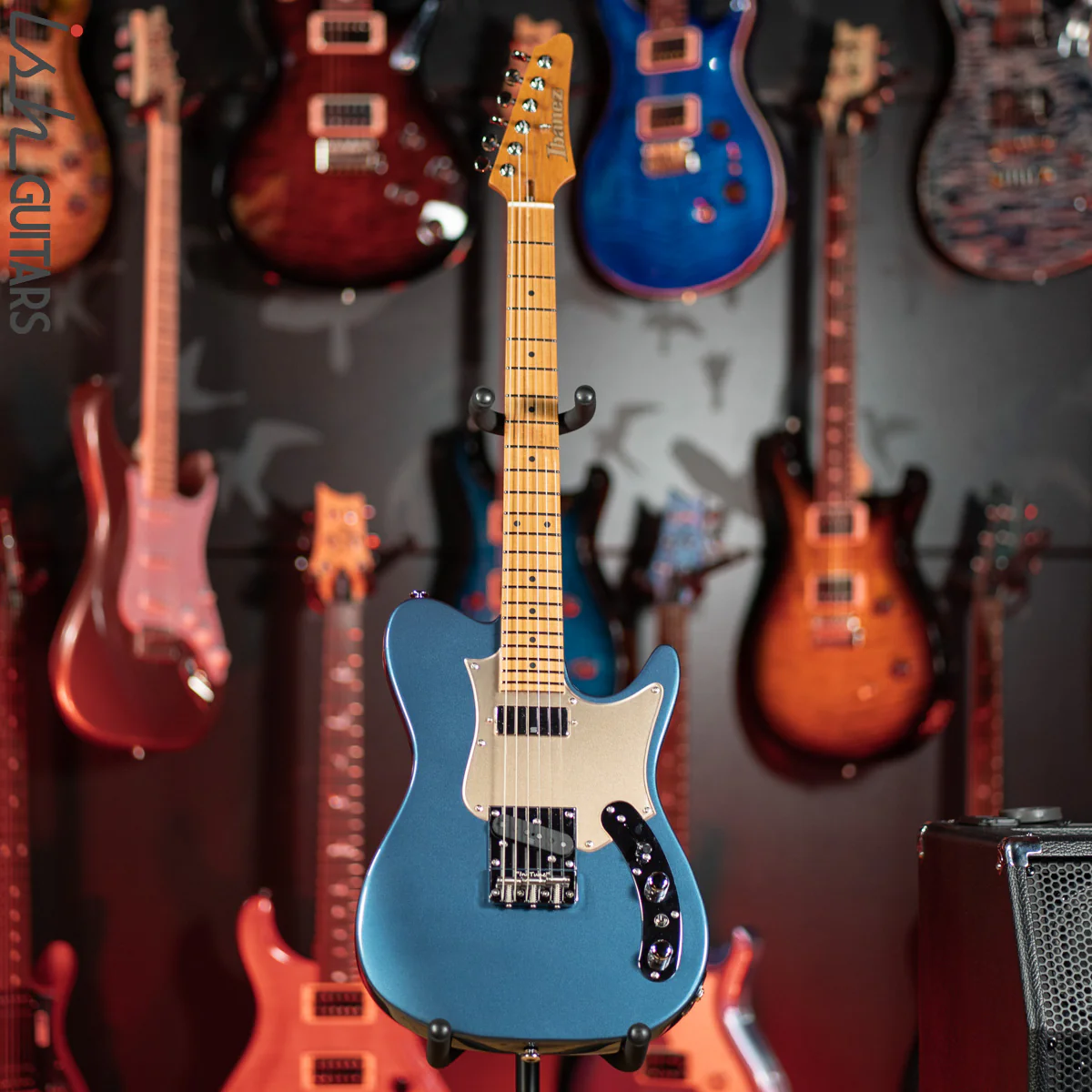 Ibanez Prestige AZS2209H Electric Guitar Prussian Blue Metallic - Image 2
