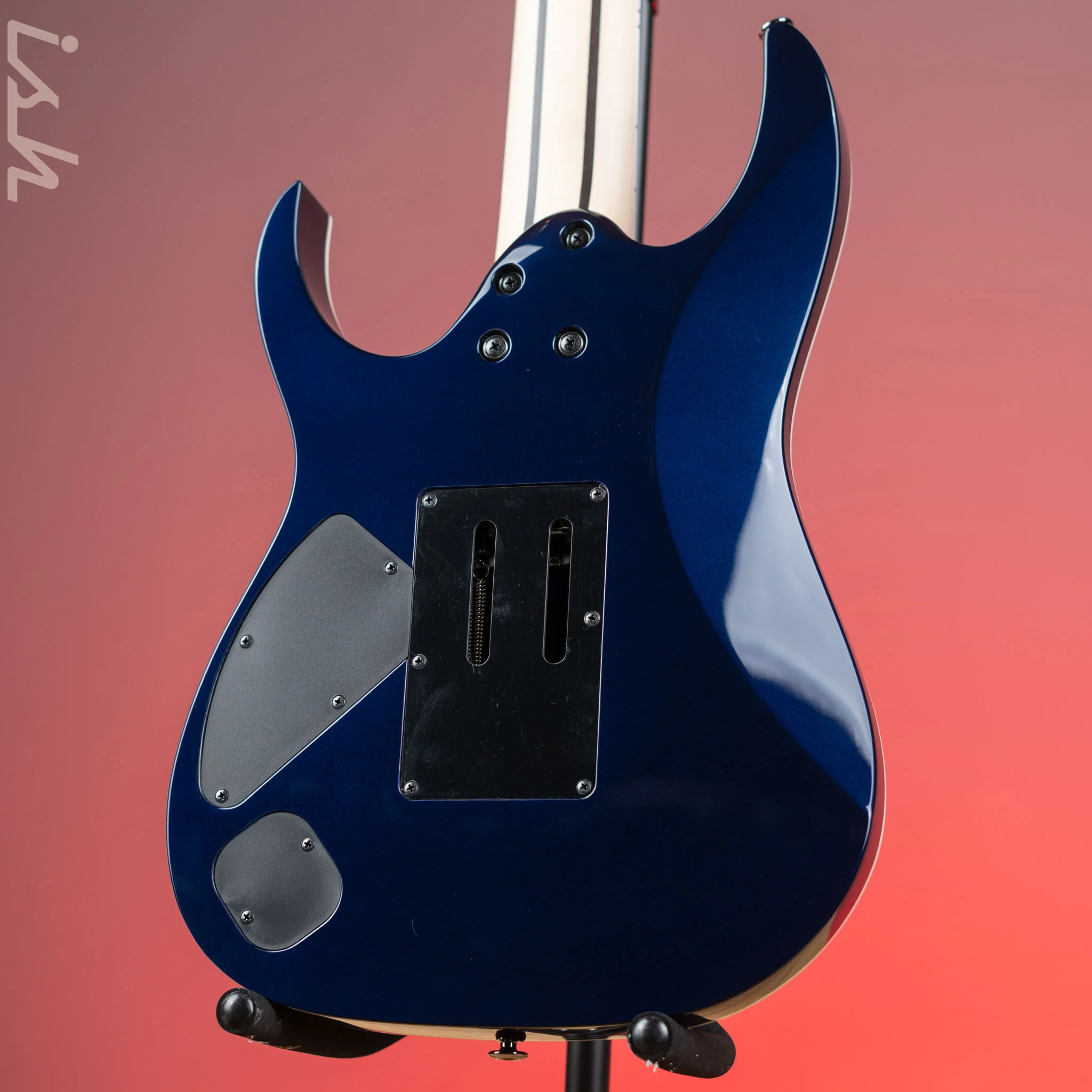 Ibanez Prestige RG2027XL 7-String Electric Guitar Deep Tide Blue - Image 7
