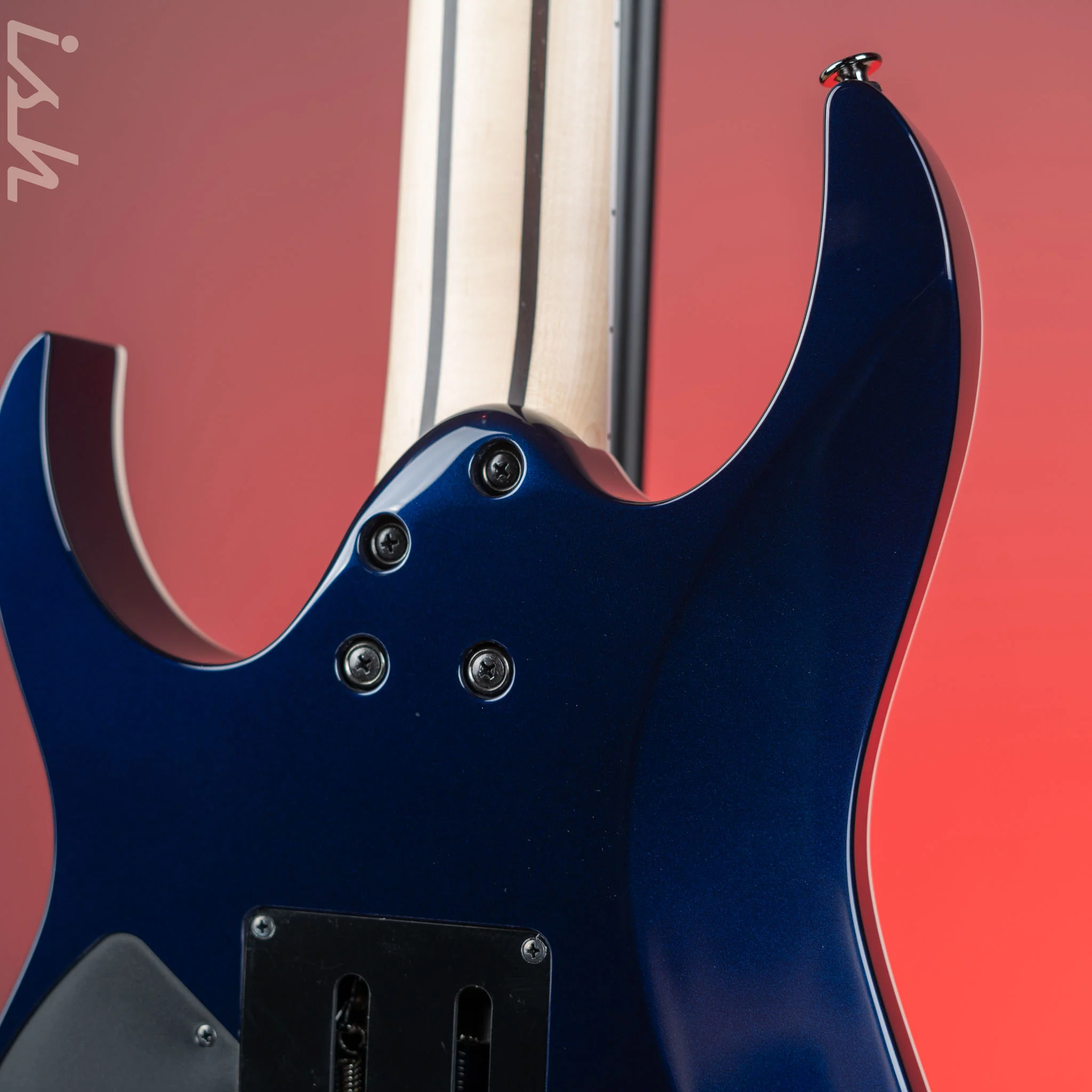 Ibanez Prestige RG2027XL 7-String Electric Guitar Deep Tide Blue - Image 8