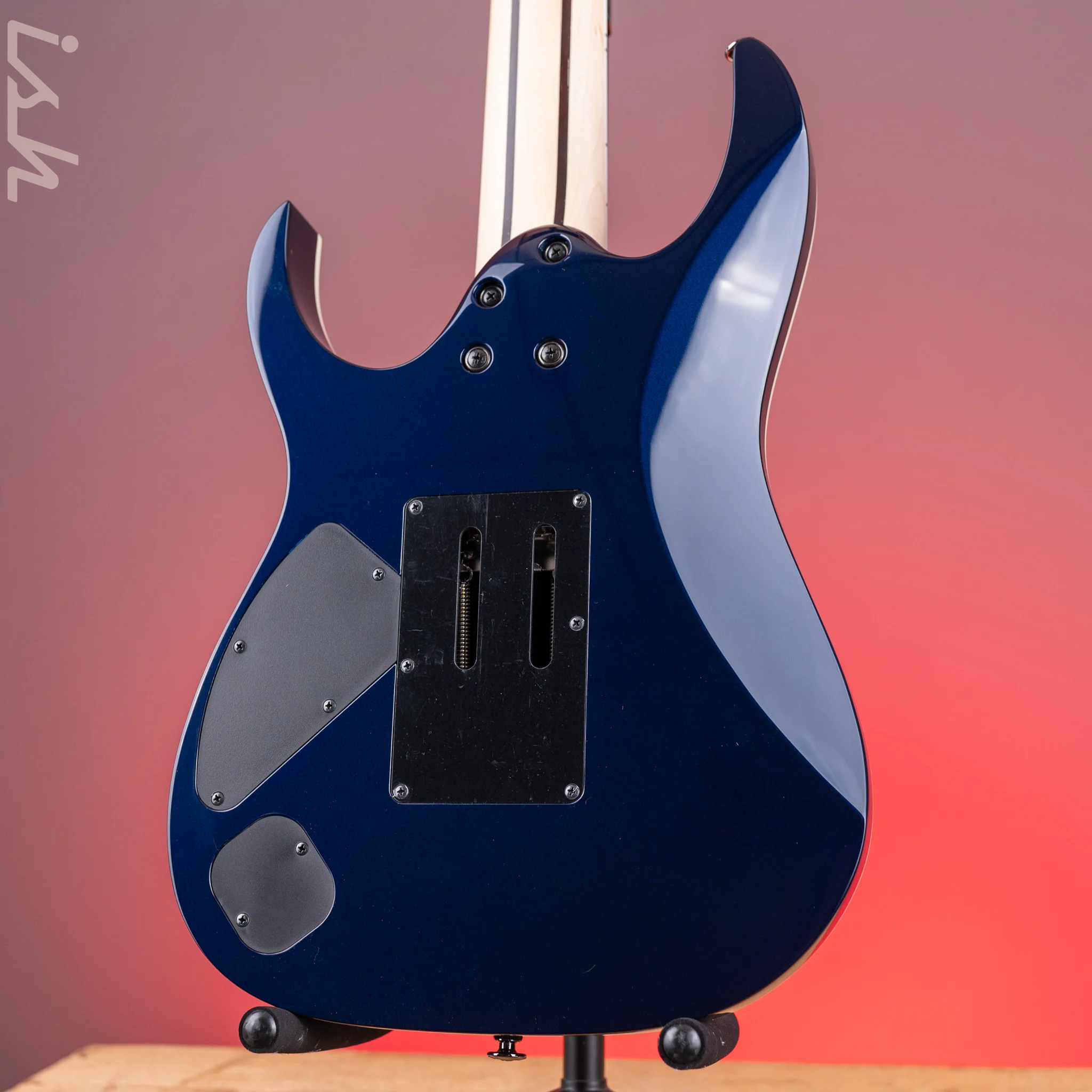 Ibanez Prestige RG2027XL 7-String Electric Guitar Deep Tide Blue - Image 7