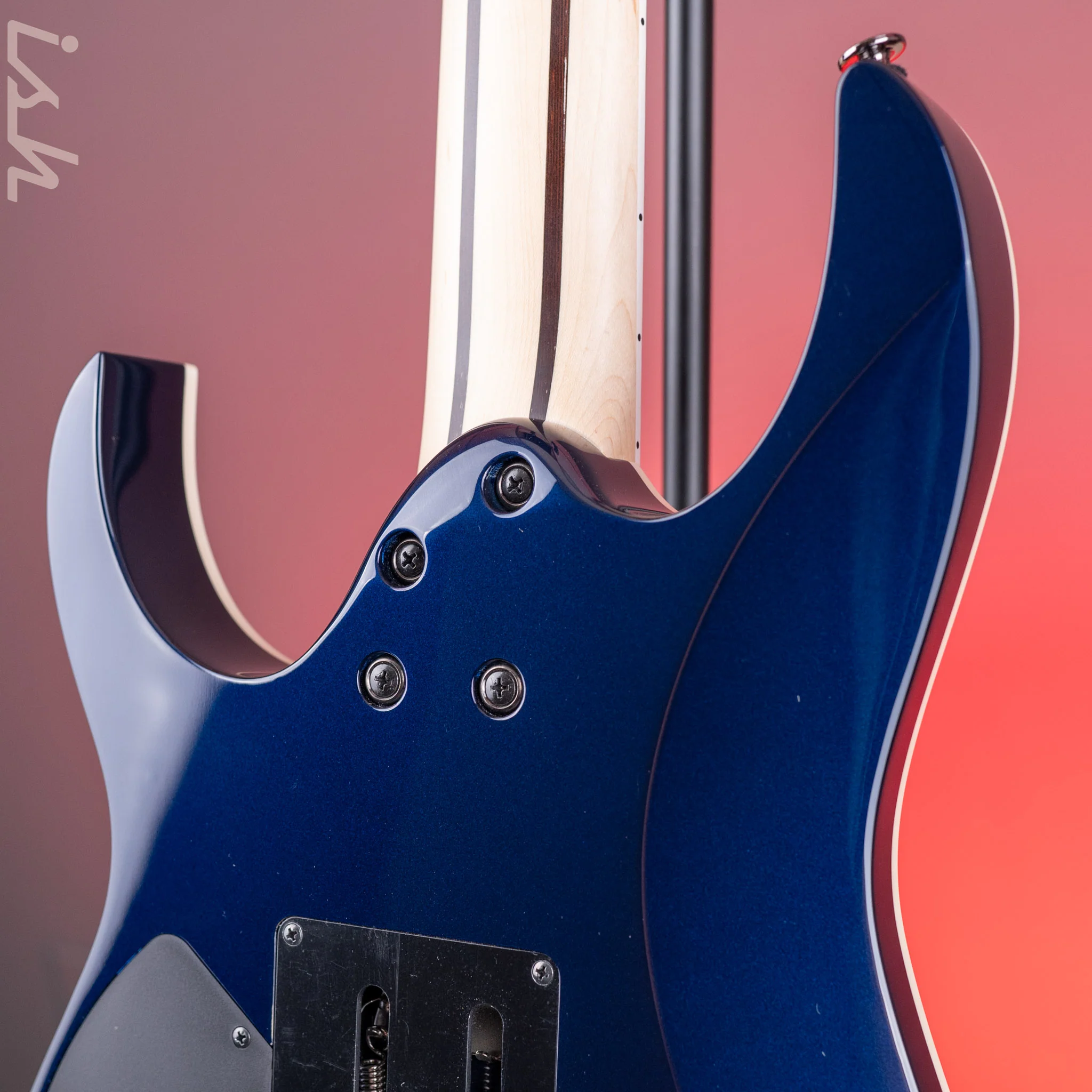 Ibanez Prestige RG2027XL 7-String Electric Guitar Deep Tide Blue - Image 8