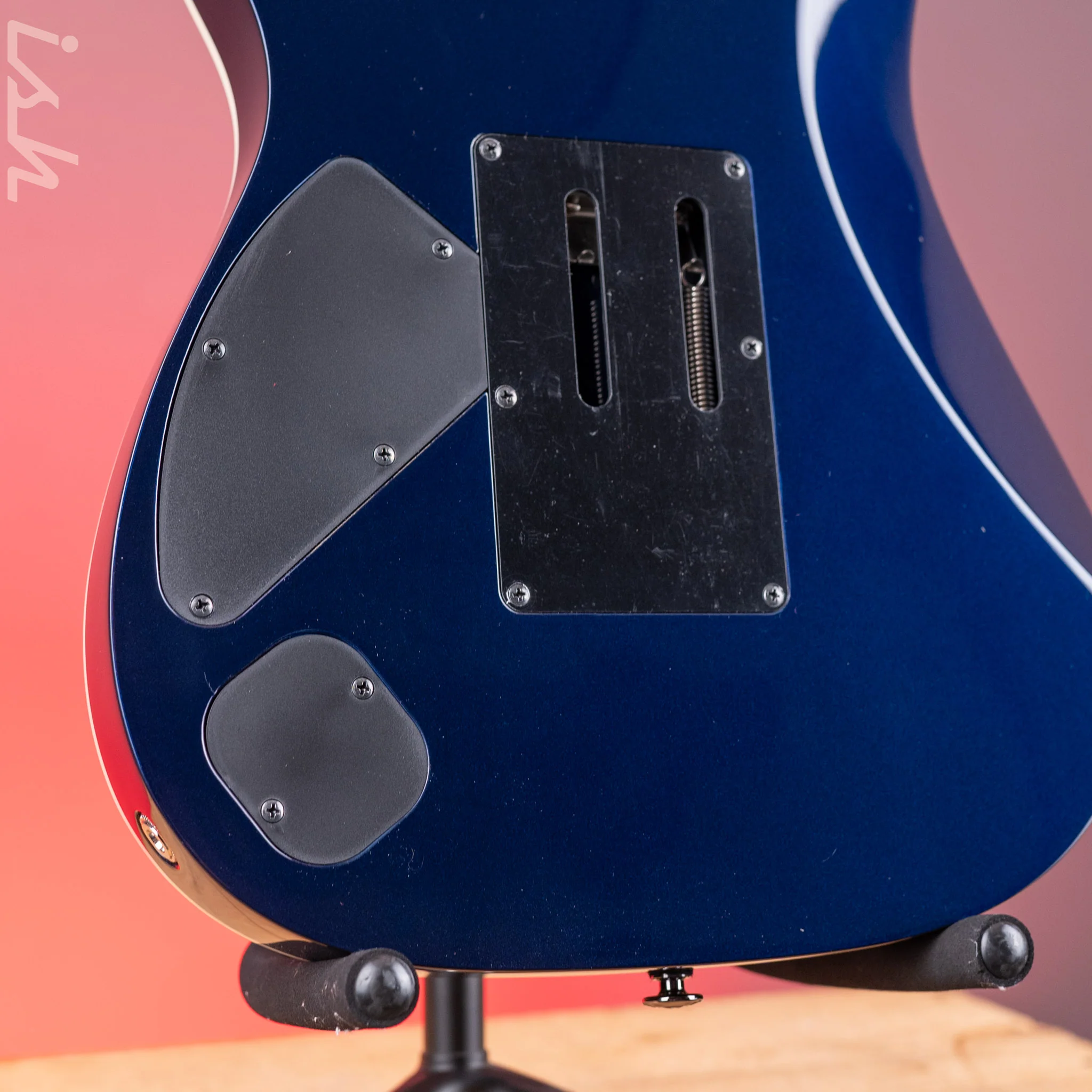 Ibanez Prestige RG2027XL 7-String Electric Guitar Deep Tide Blue - Image 9