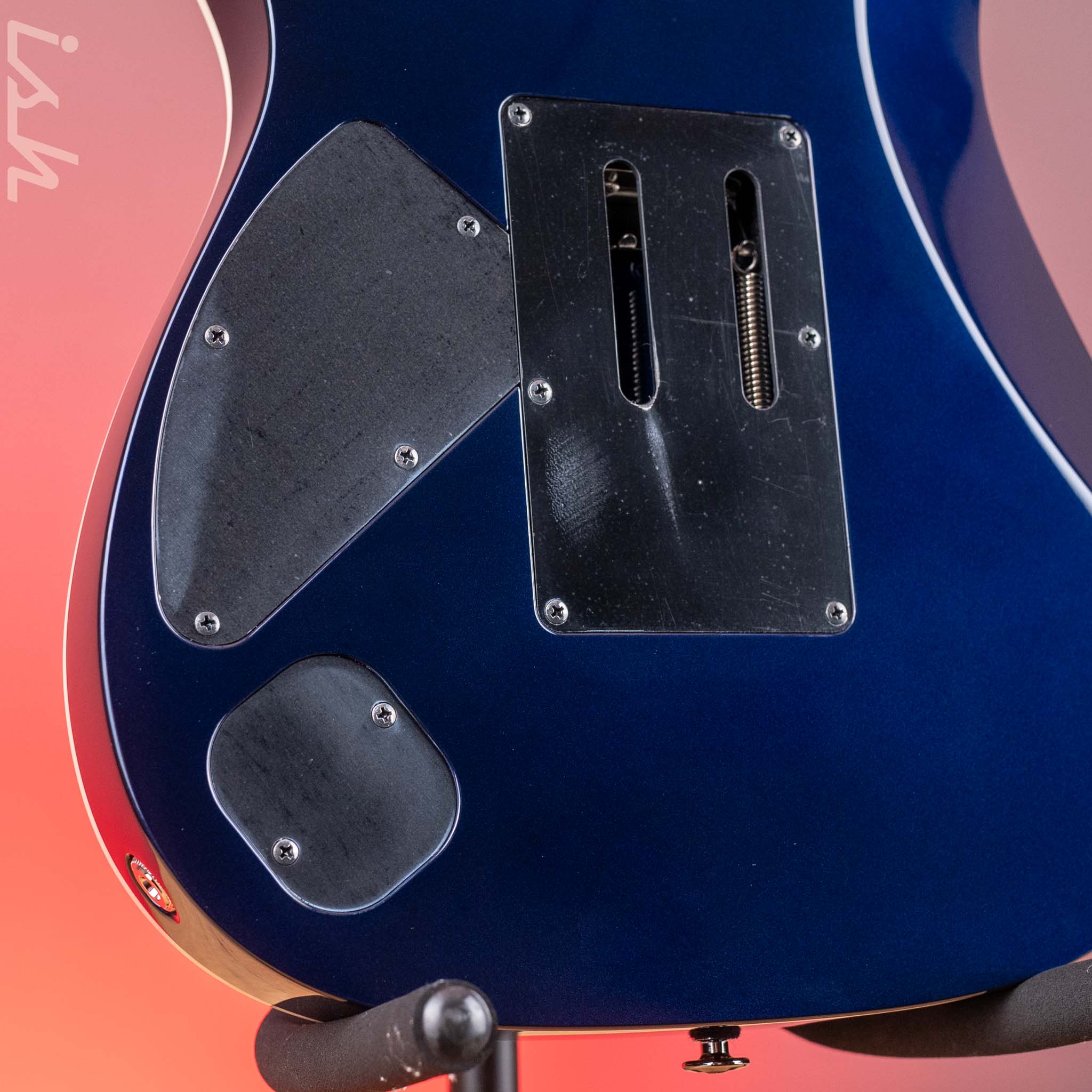 Ibanez Prestige RG2027XL 7-String Electric Guitar Deep Tide Blue - Image 10