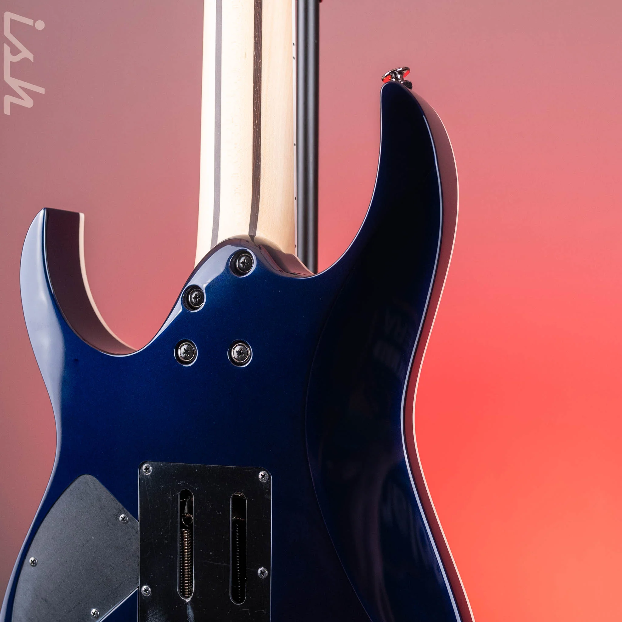 Ibanez Prestige RG2027XL 7-String Electric Guitar Deep Tide Blue - Image 9