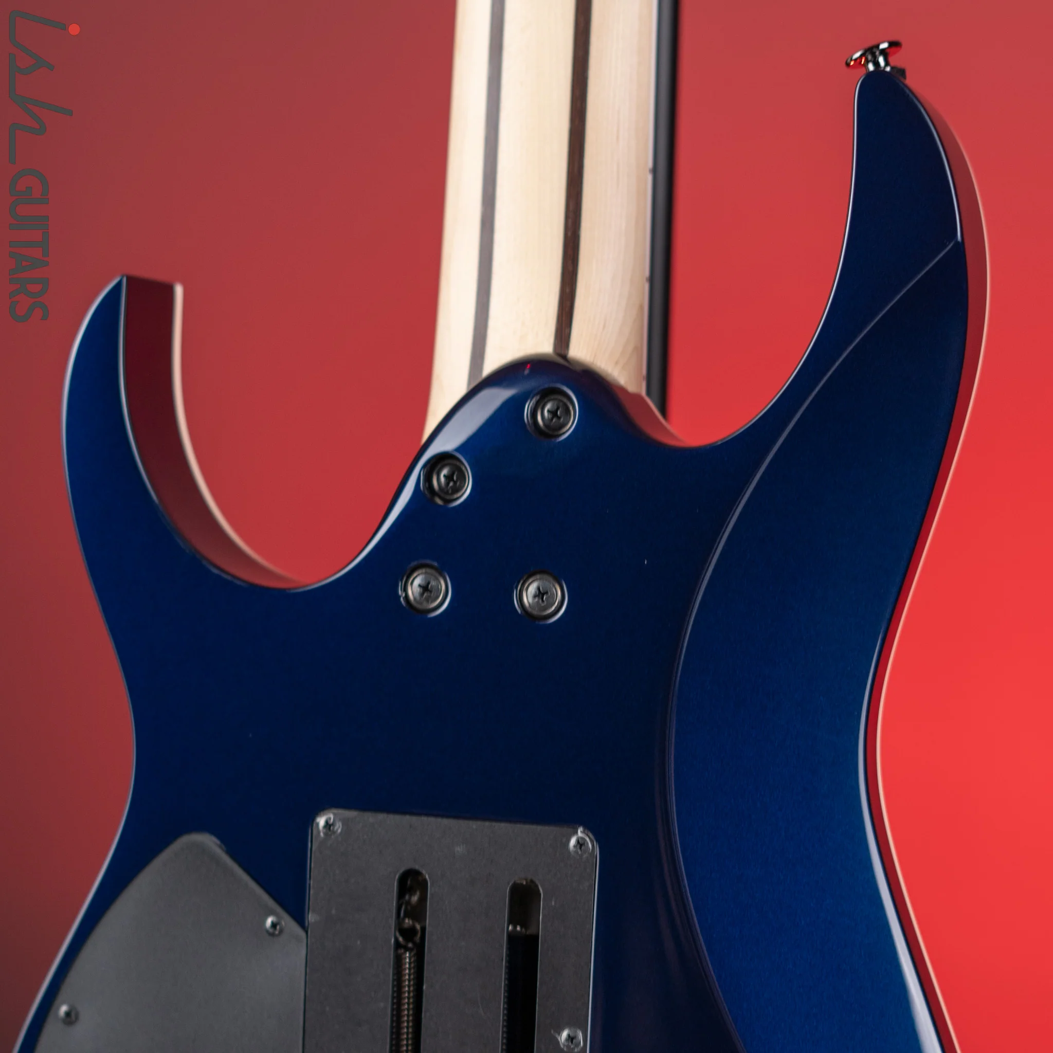 Ibanez Prestige RG2027XL 7-String Electric Guitar Deep Tide Blue - Image 9