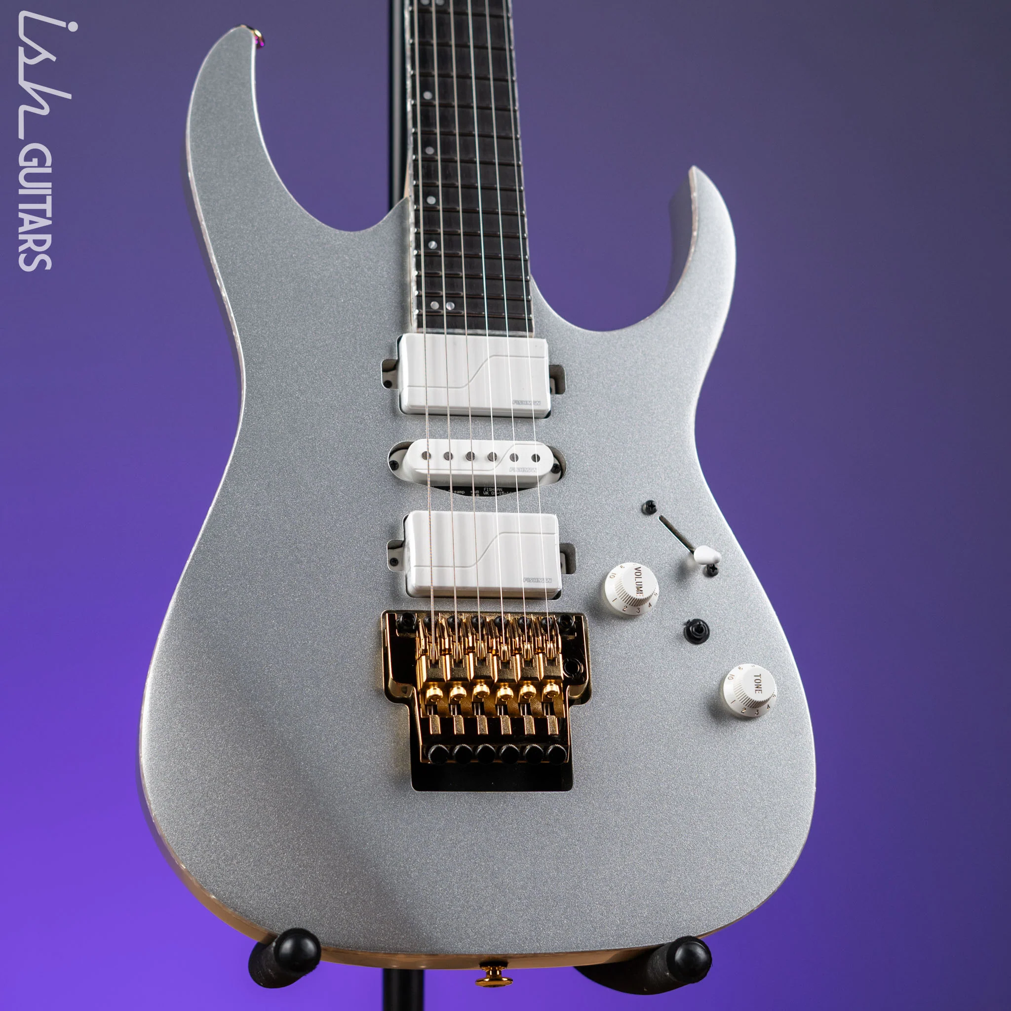 Ibanez Prestige RG5170G Electric Guitar Silver Flat