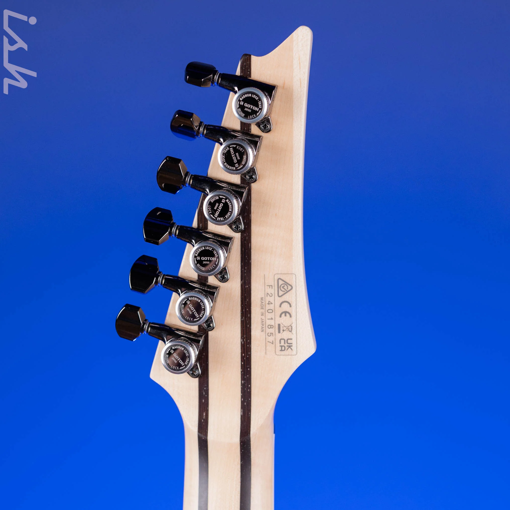 Ibanez Prestige RG5221 Electric Guitar Transparent Fluorescent Orange - Image 10