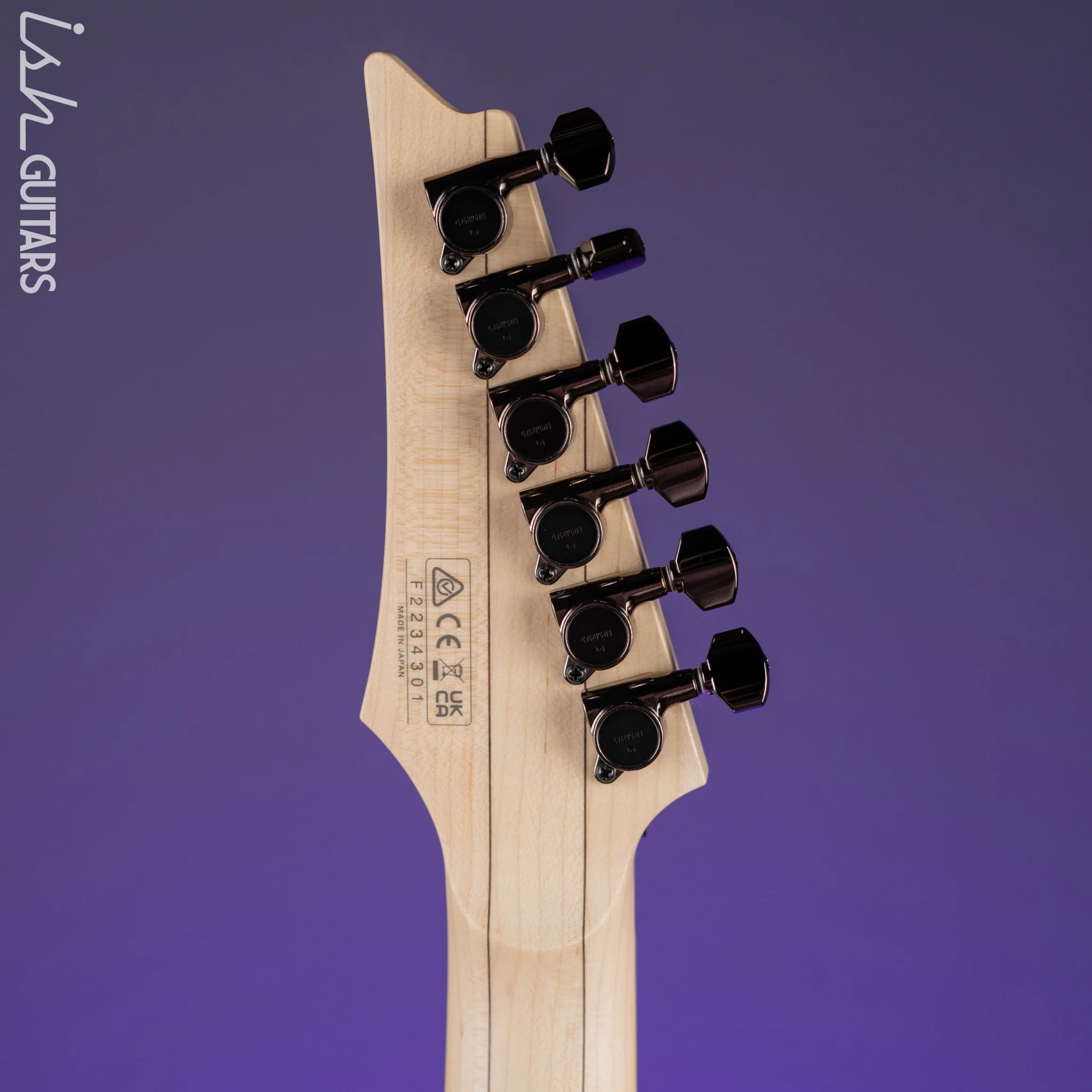 Ibanez Prestige RG652AHM Electric Guitar Antique White Blonde - Image 10