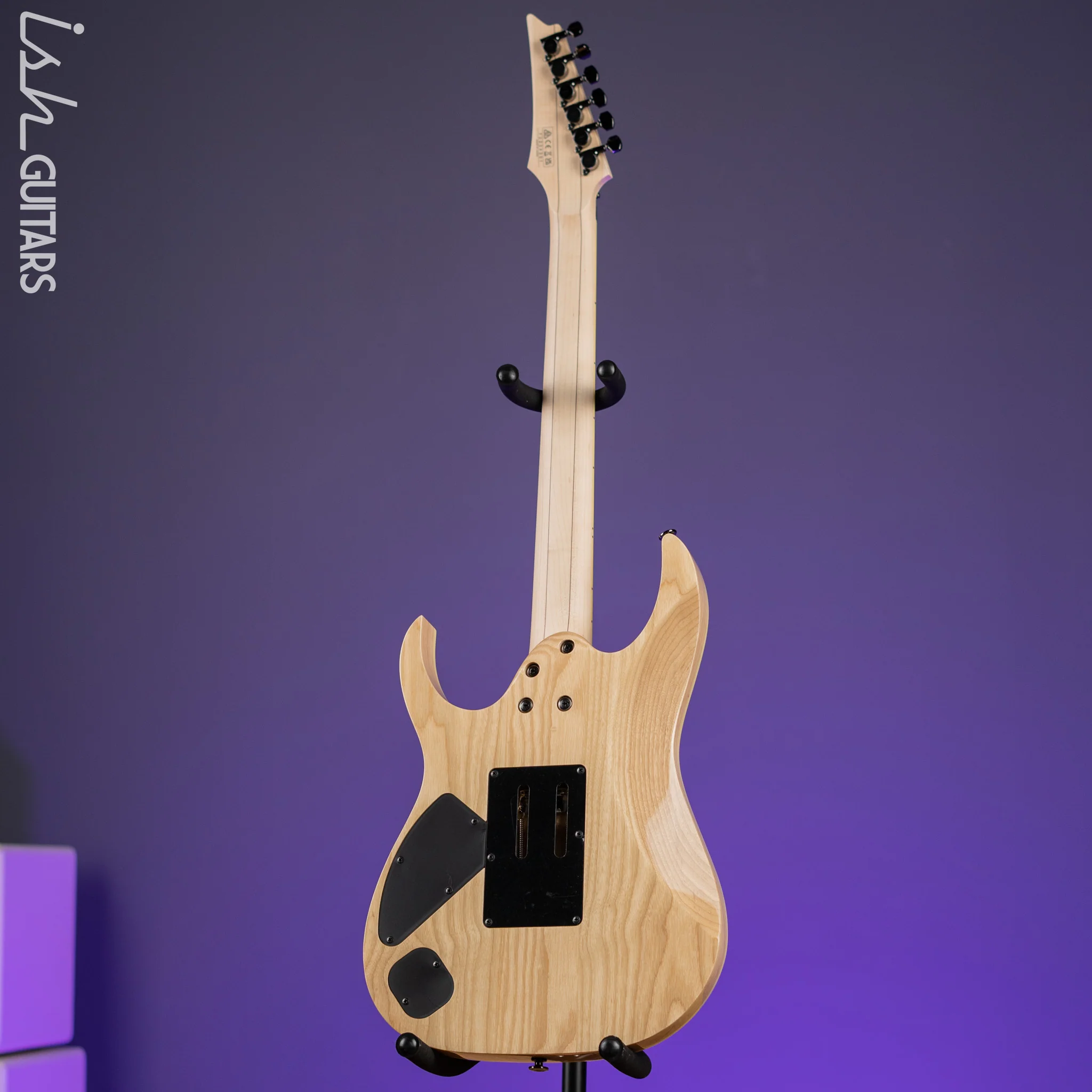 Ibanez Prestige RG652AHM Electric Guitar Antique White Blonde - Image 6