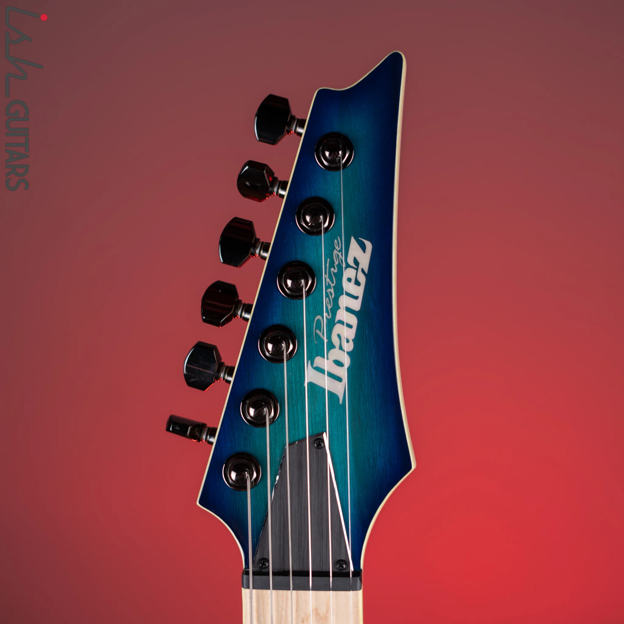 Ibanez Prestige RG652AHMFX Electric Guitar Nebula Green Burst Demo - Image 6