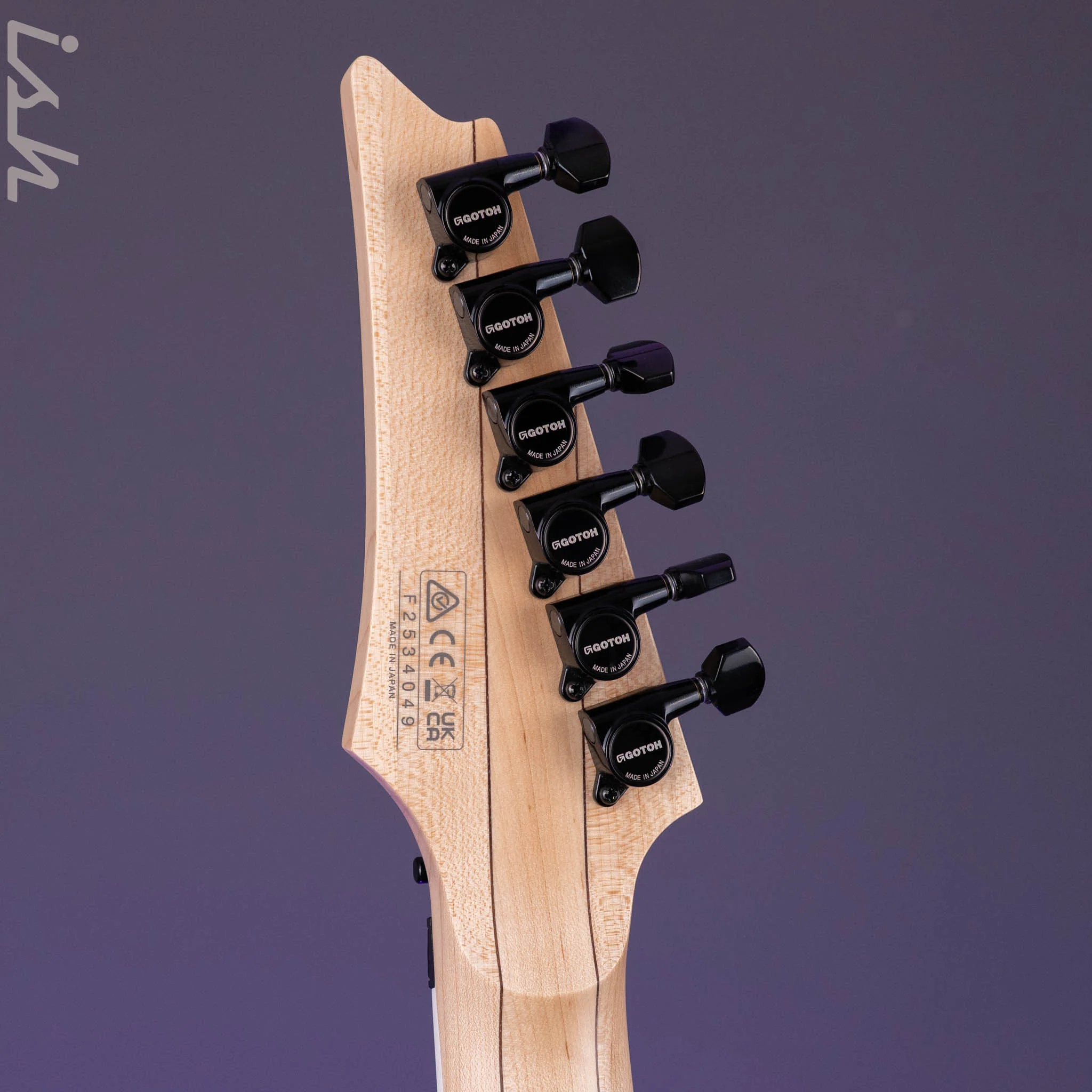 Ibanez Prestige RG653DX White Flat Electric Guitar - Image 12