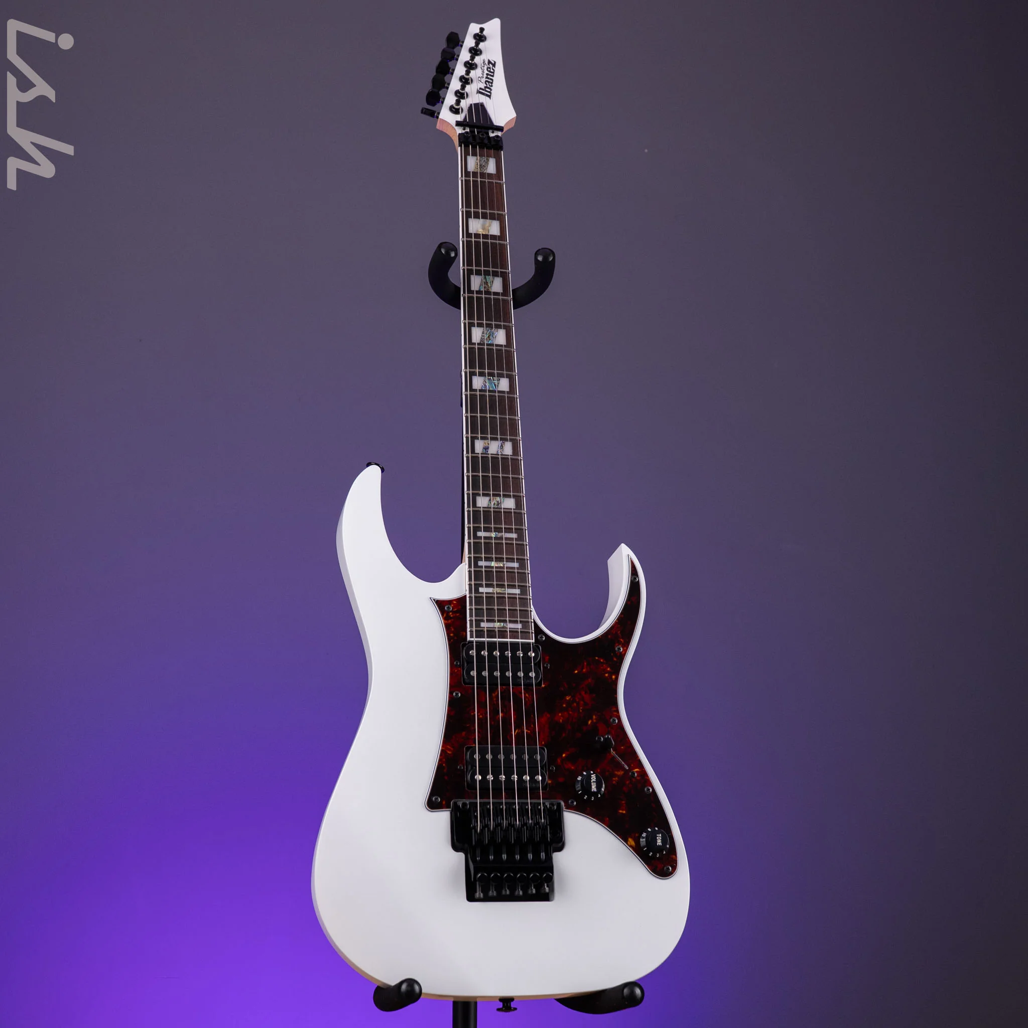 Ibanez Prestige RG653DX White Flat Electric Guitar - Image 2