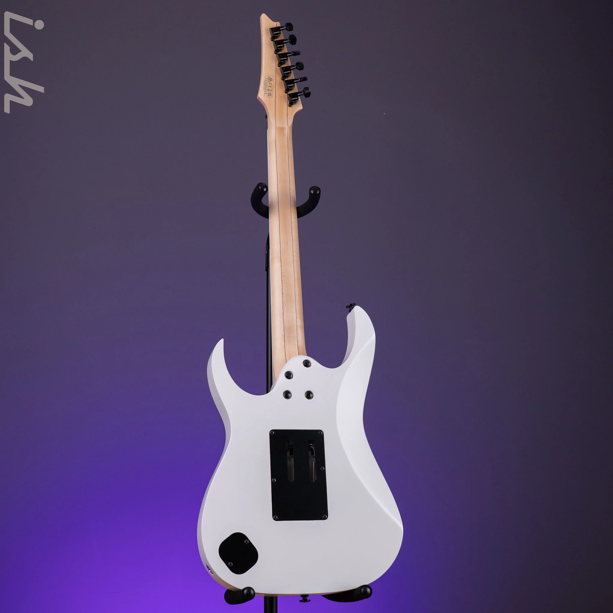 Ibanez Prestige RG653DX White Flat Electric Guitar - Image 8