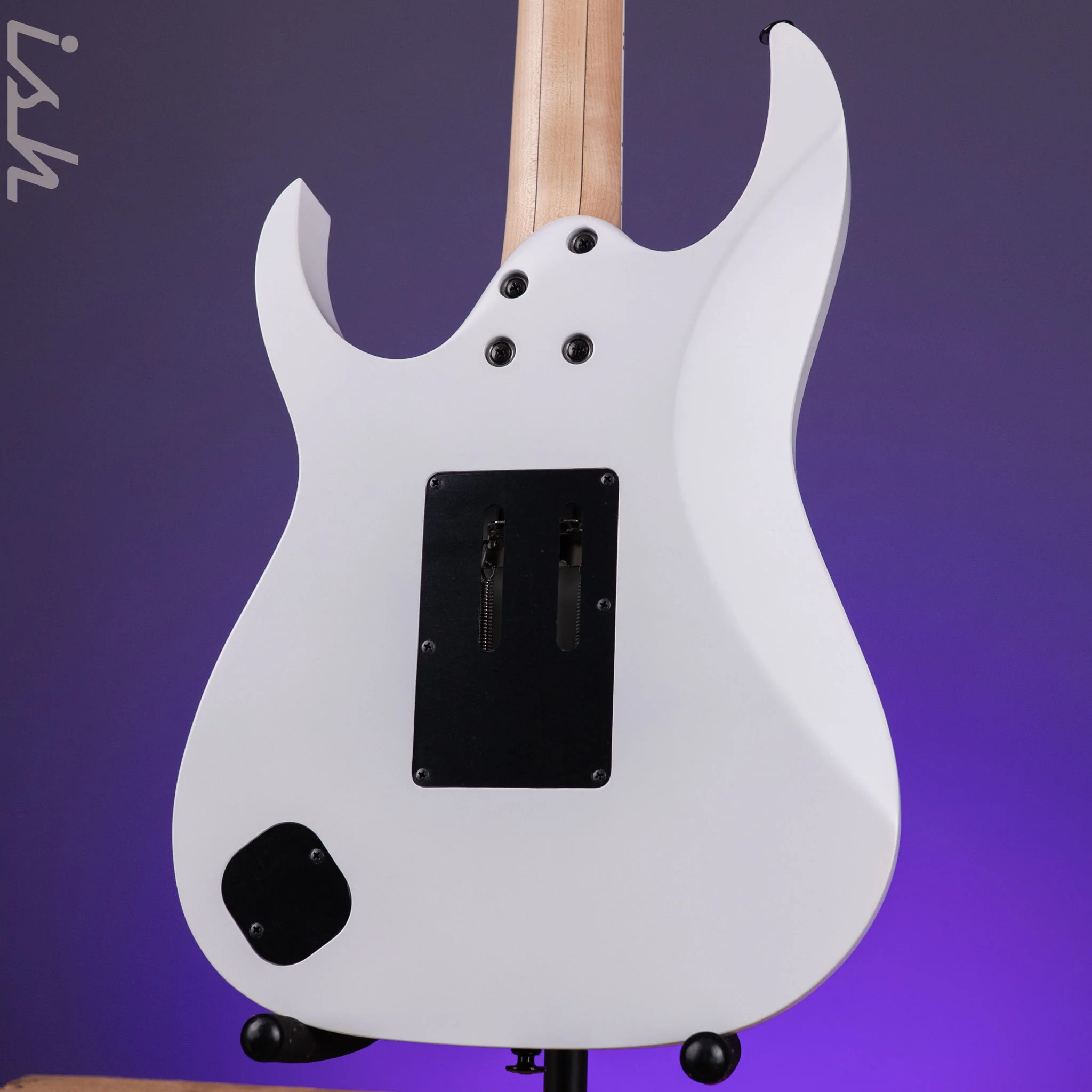 Ibanez Prestige RG653DX White Flat Electric Guitar - Image 9