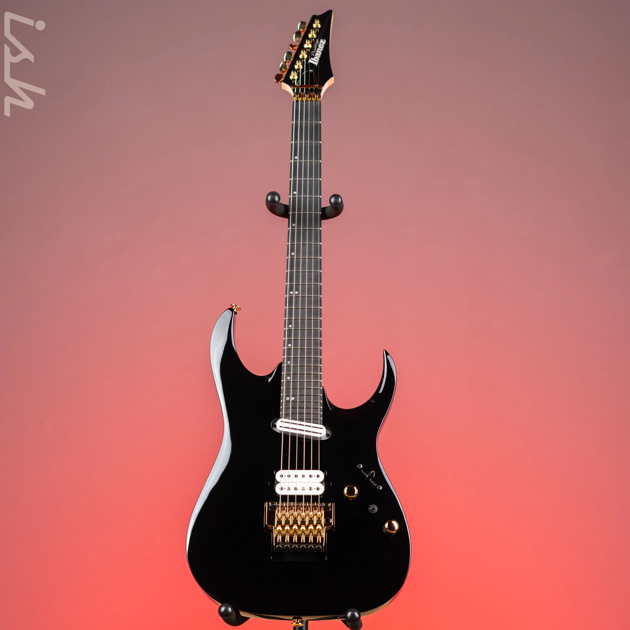 Ibanez Prestige RGA622XH Electric Guitar Black Gloss Demo - Image 2