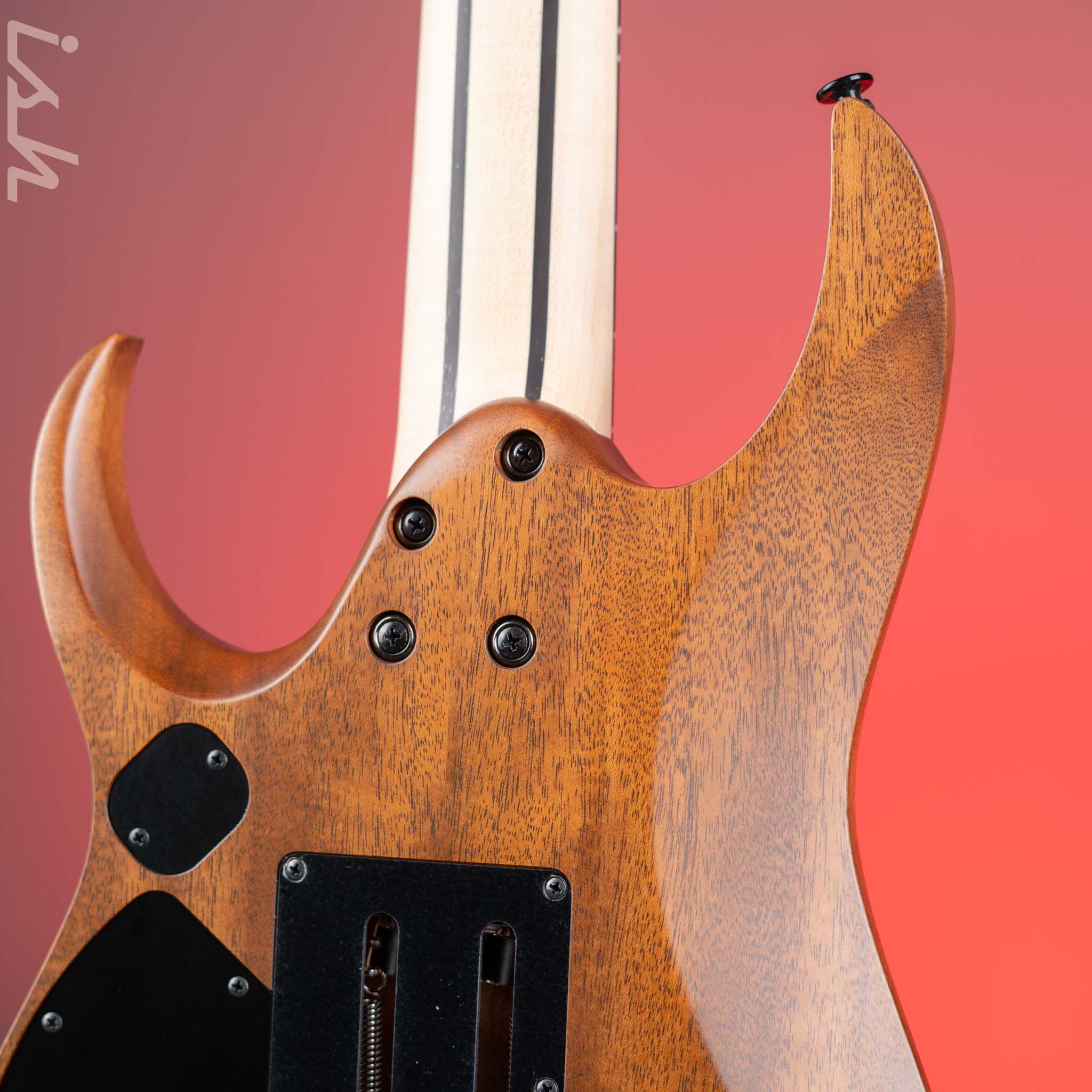 Ibanez Prestige RGDR4327 7-String Electric Guitar Natural Flat - Image 8