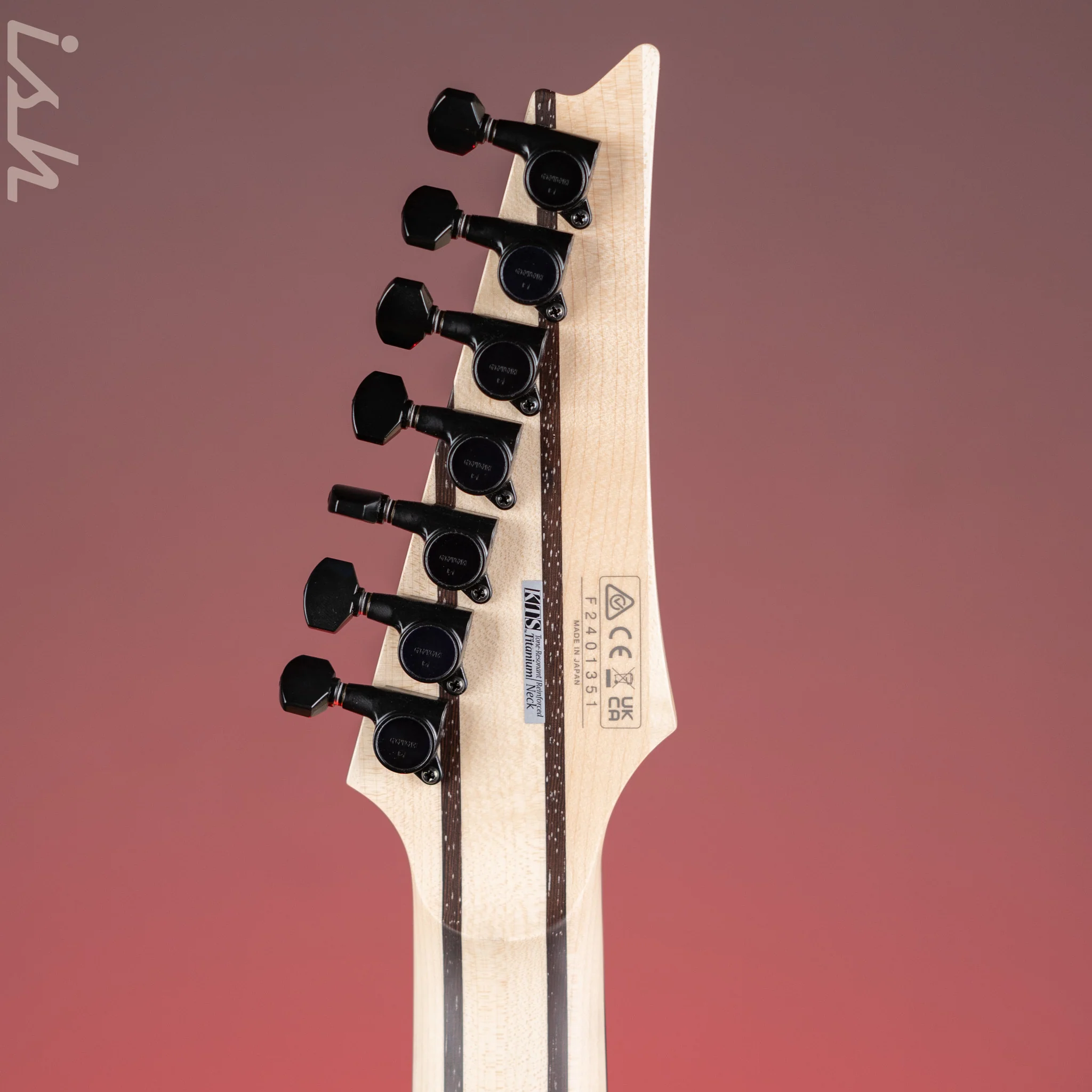 Ibanez Prestige RGDR4327 7-String Electric Guitar Natural Flat - Image 10