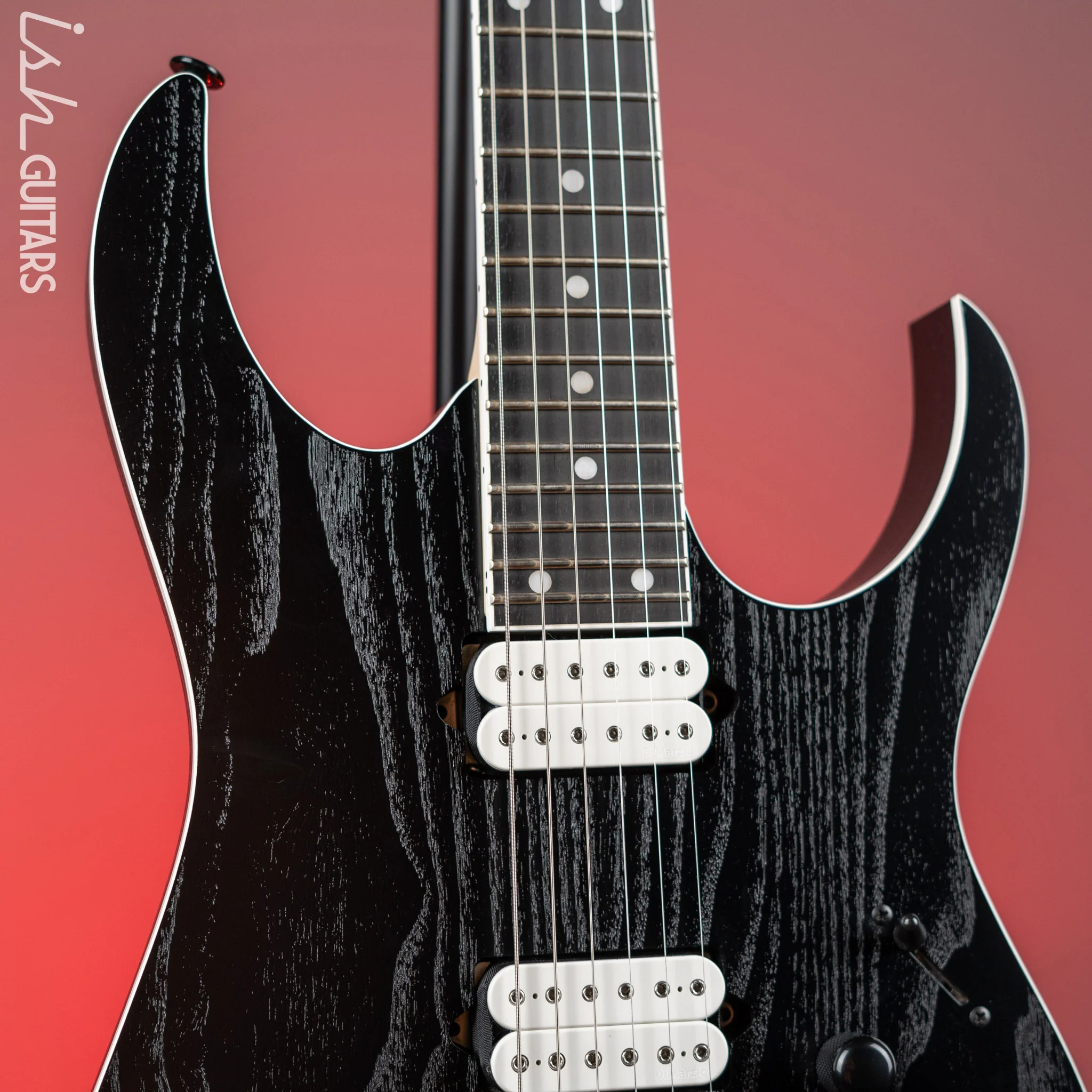 Ibanez Prestige RGR652AHBF Electric Guitar Weathered Black - Image 3