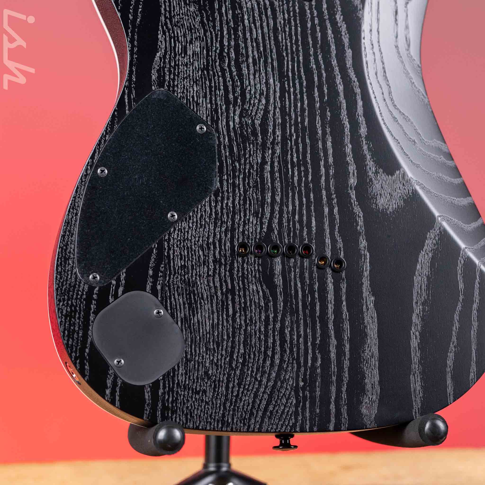 Ibanez Prestige RGR752AHBF 7-String Electric Guitar Weathered Black - Image 9
