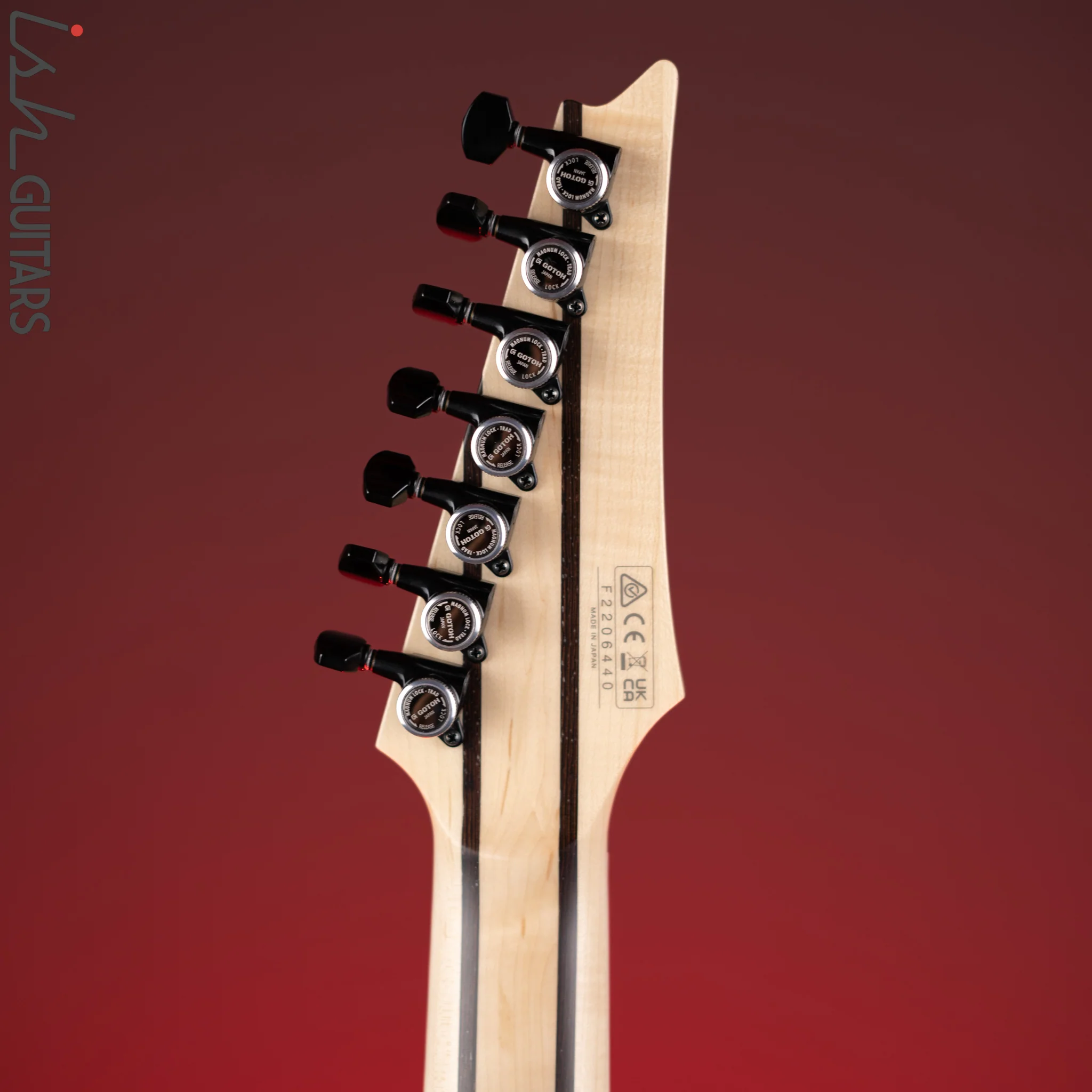Ibanez Prestige RGR752AHBF 7-String Guitar Weathered Black - Image 10