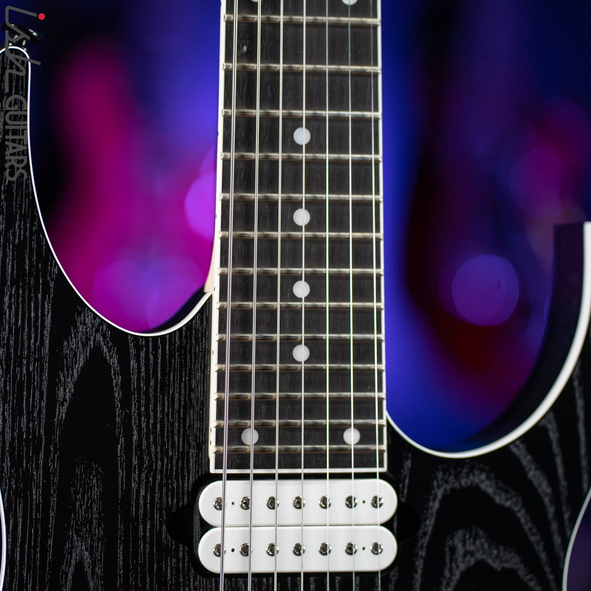 Ibanez Prestige RGR752AHBF 7-String Guitar Weathered Black - Image 5