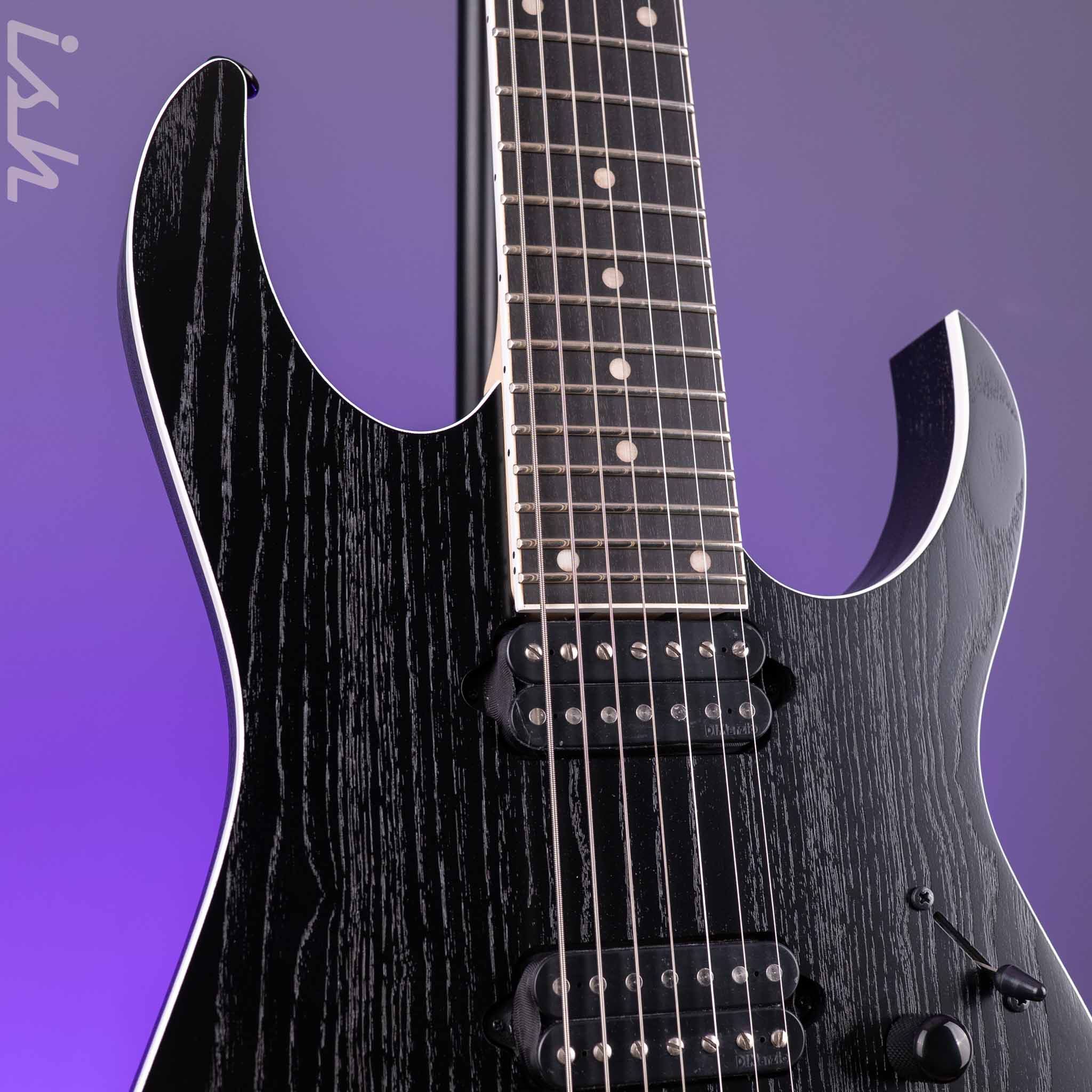 Ibanez Prestige RGR762AHBF Weathered Black Electric Guitar - Image 4