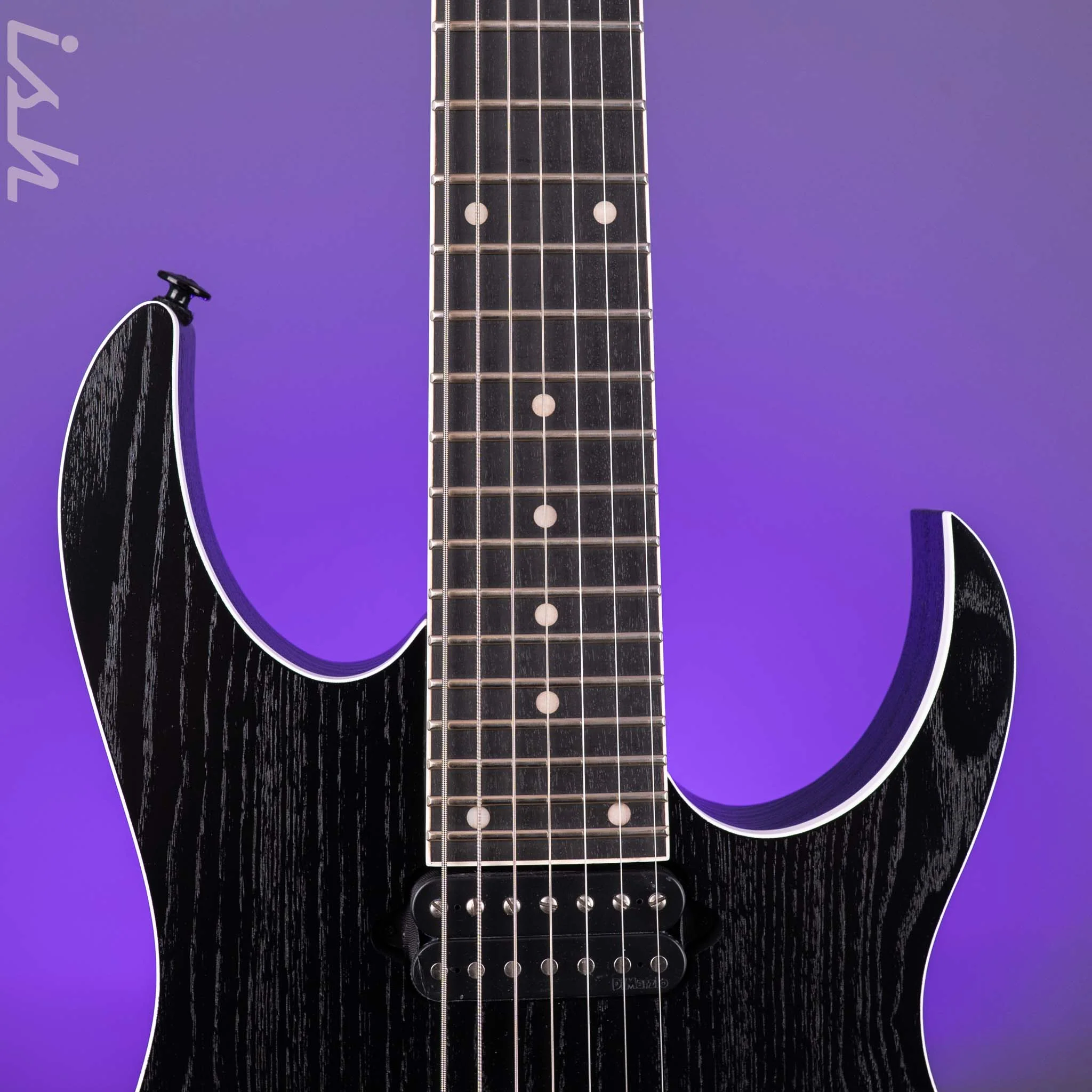 Ibanez Prestige RGR762AHBF Weathered Black Electric Guitar - Image 6