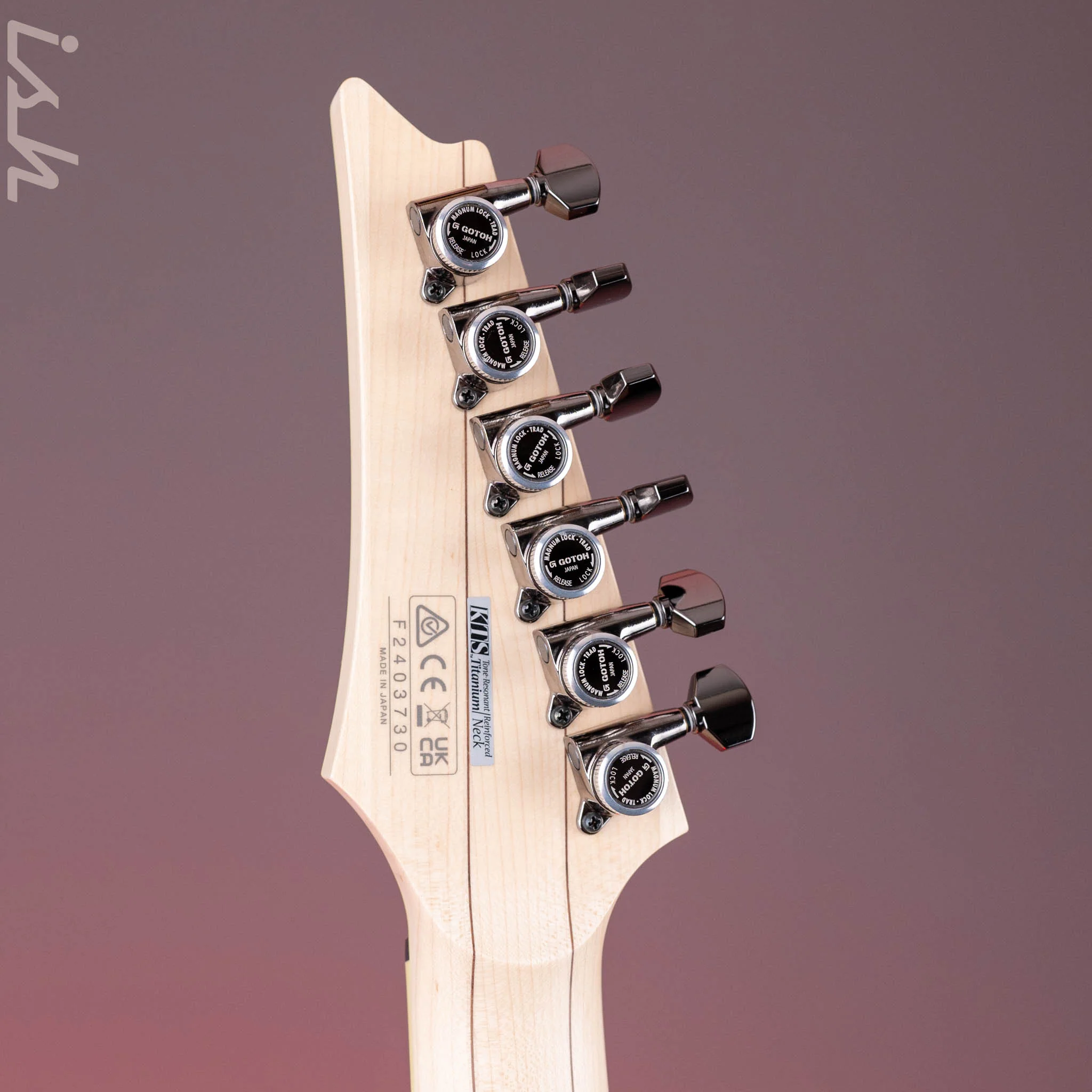 Ibanez Prestige S6521Q Electric Guitar Surreal Blue Burst - Image 10