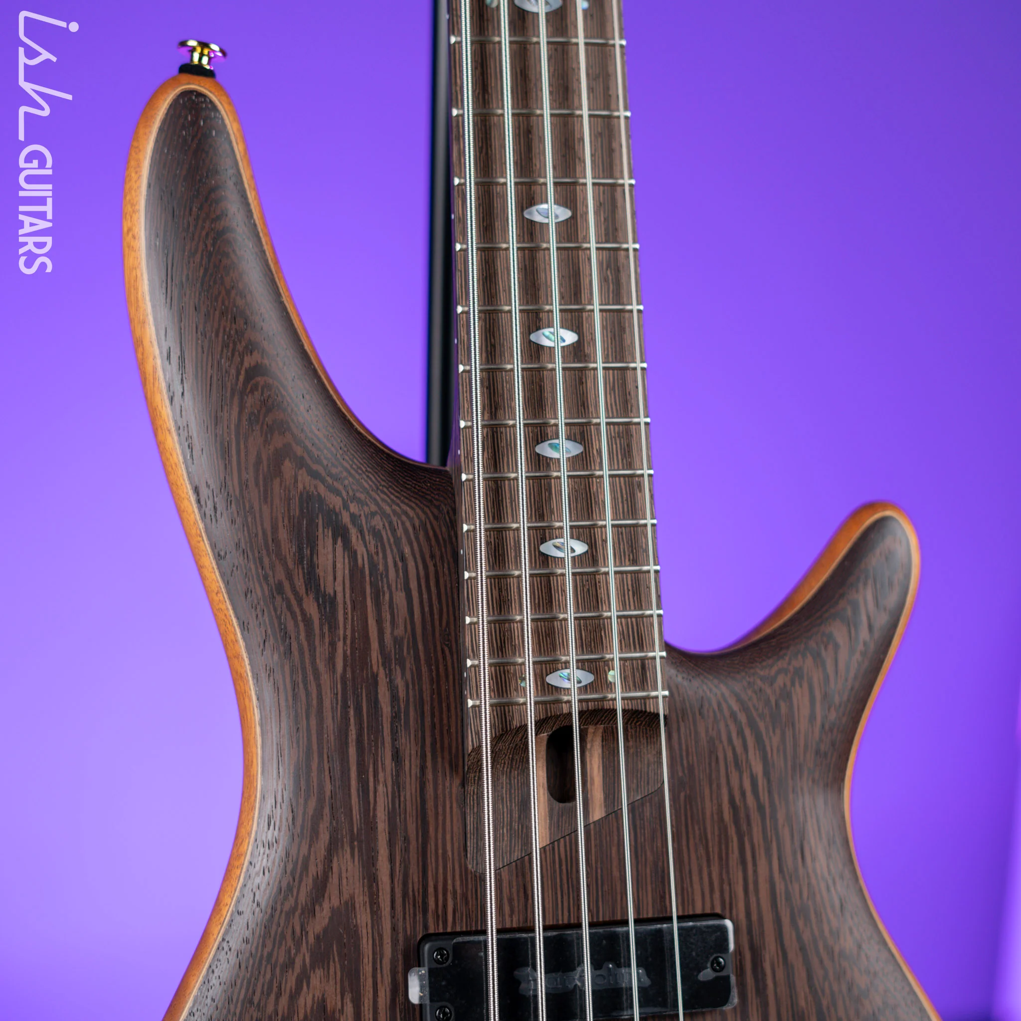 Ibanez Prestige SR5005 5-String Bass Guitar Wenge - Image 3