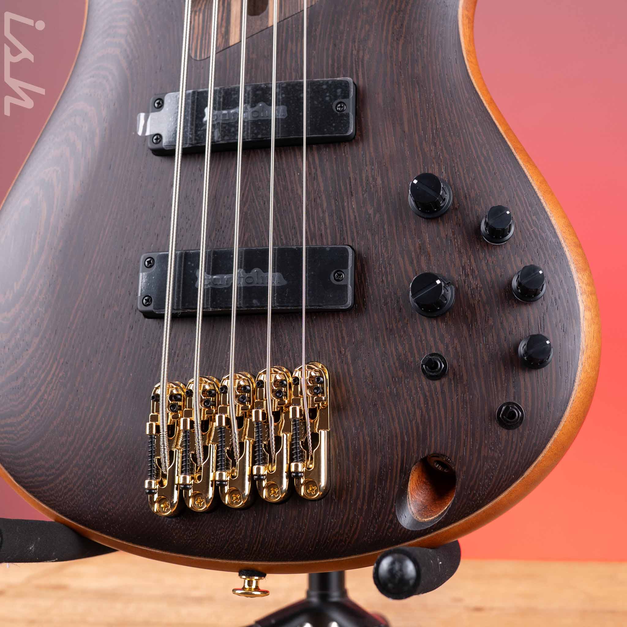 Ibanez Prestige SR5005 5-String Bass Wenge - Image 4