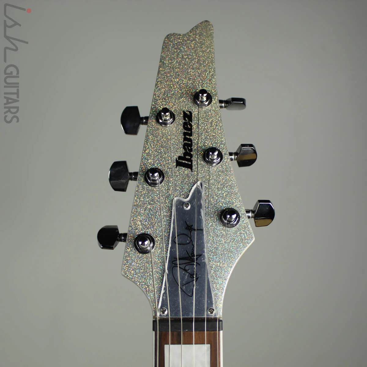 Ibanez PS60 SSL Paul Stanley Signature Silver Sparkle - Image 5