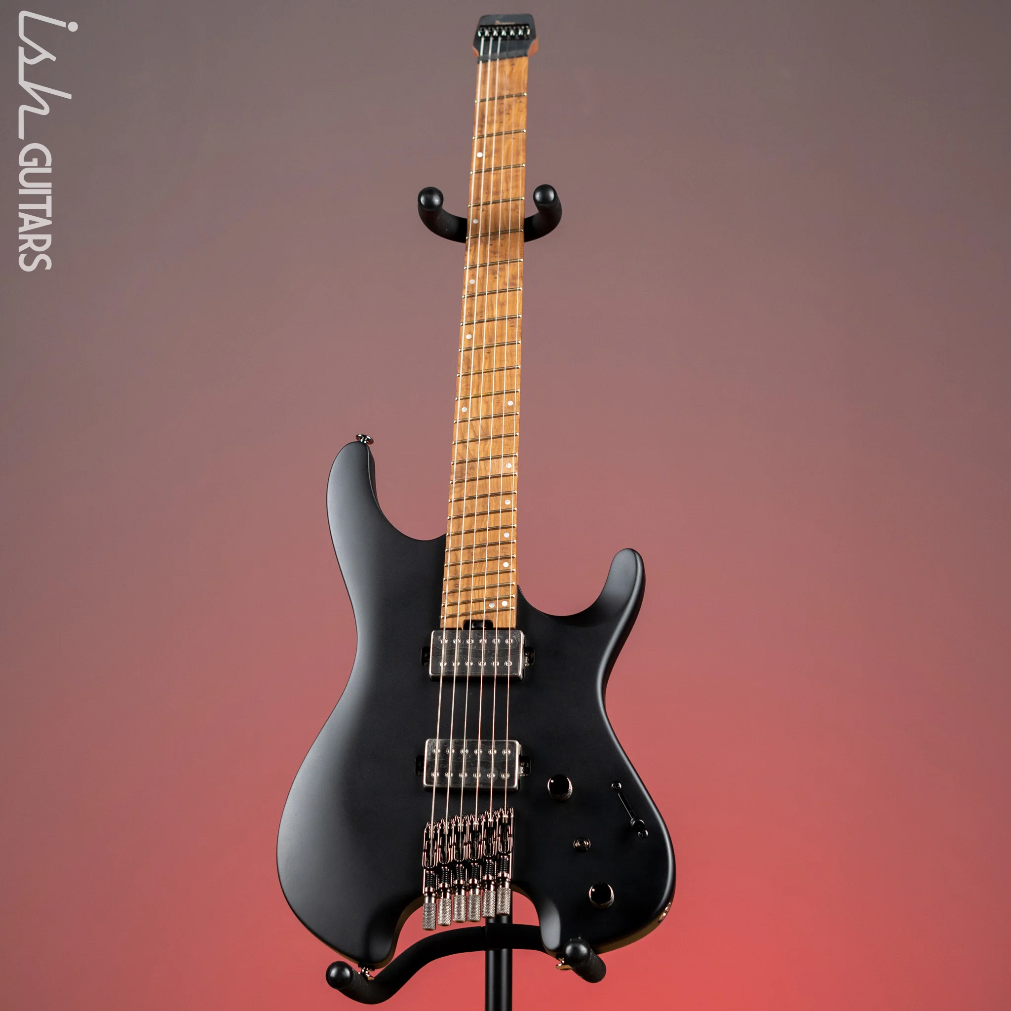Ibanez QX52 Electric Guitar Flat Black - Image 2