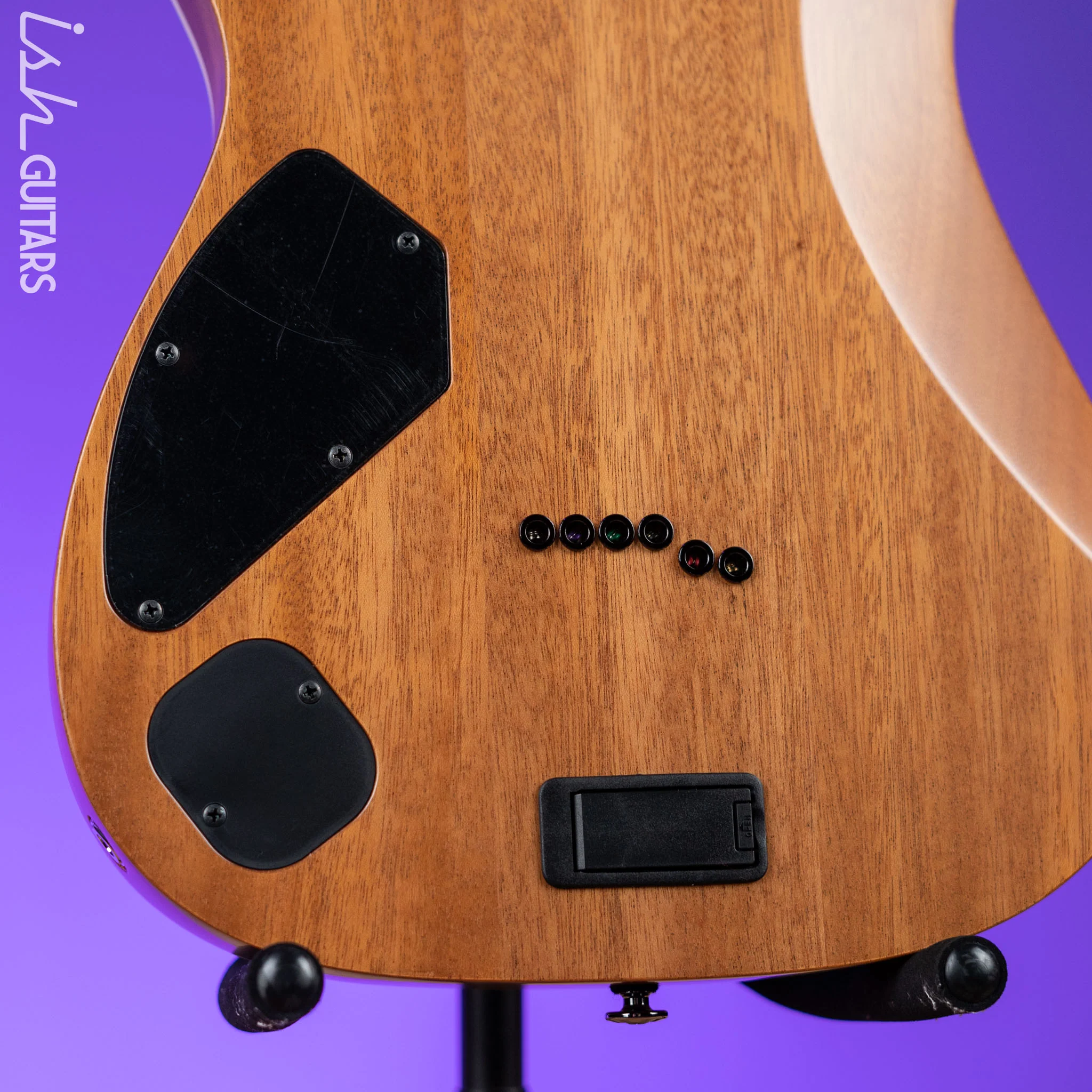 Ibanez RG5121 Prestige Electric Guitar Burgundy Metallic Flat - Image 9