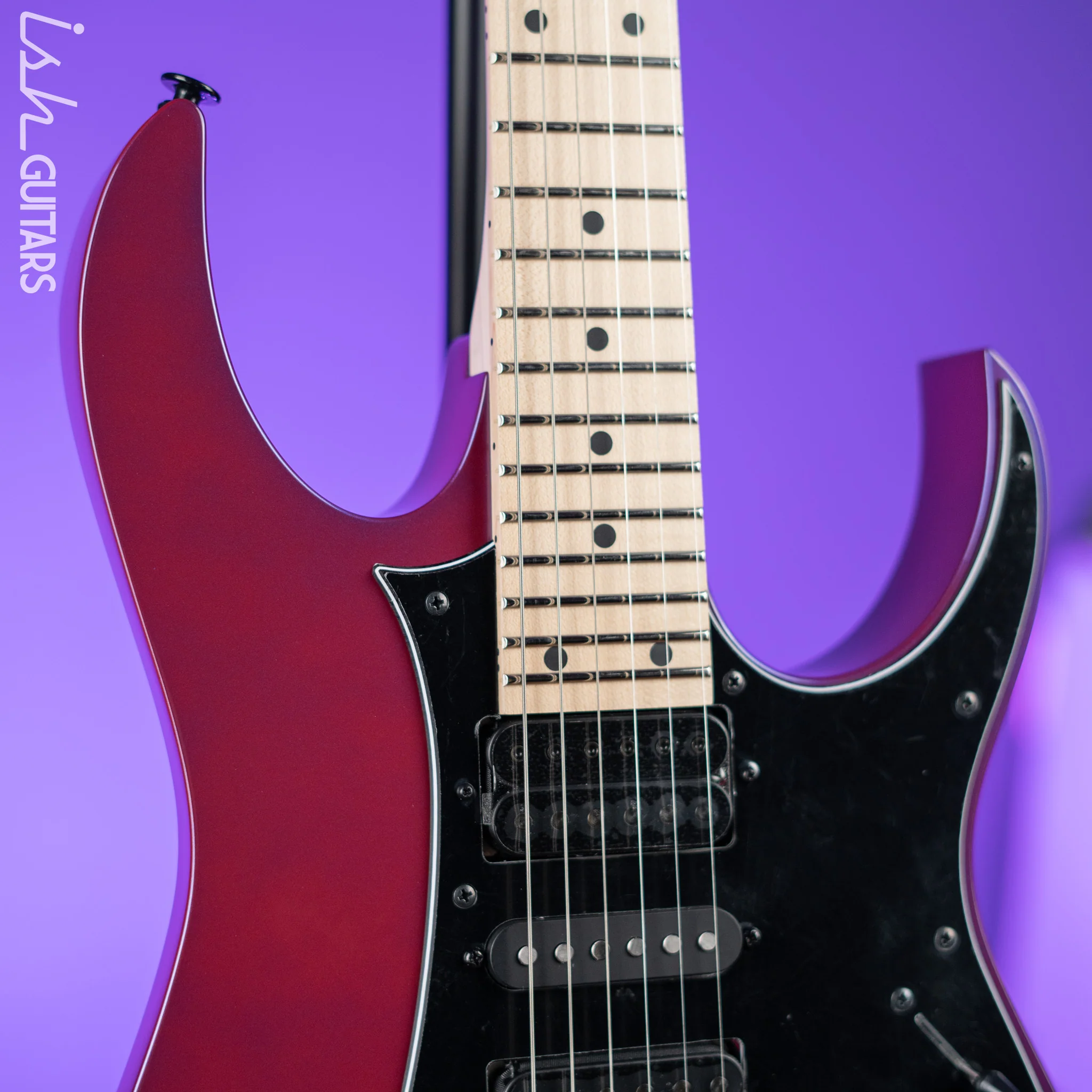 Ibanez RG550 Genesis Collection Electric Guitar Purple Neon - Image 3