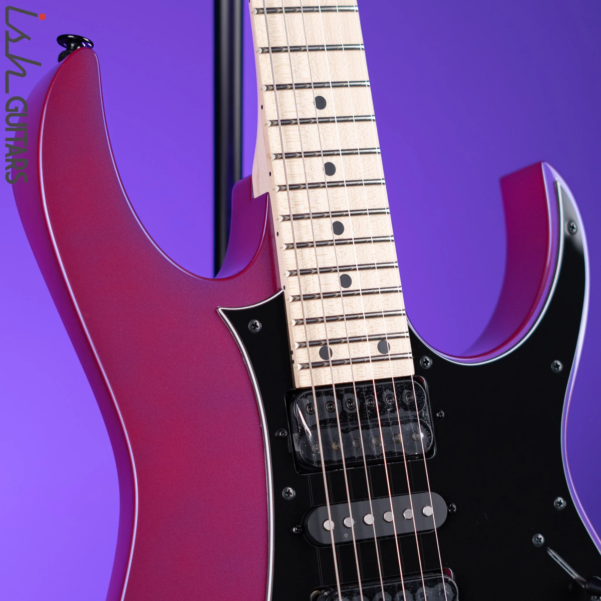 Ibanez RG550 Genesis Collection Electric Guitar Purple Neon - Image 3
