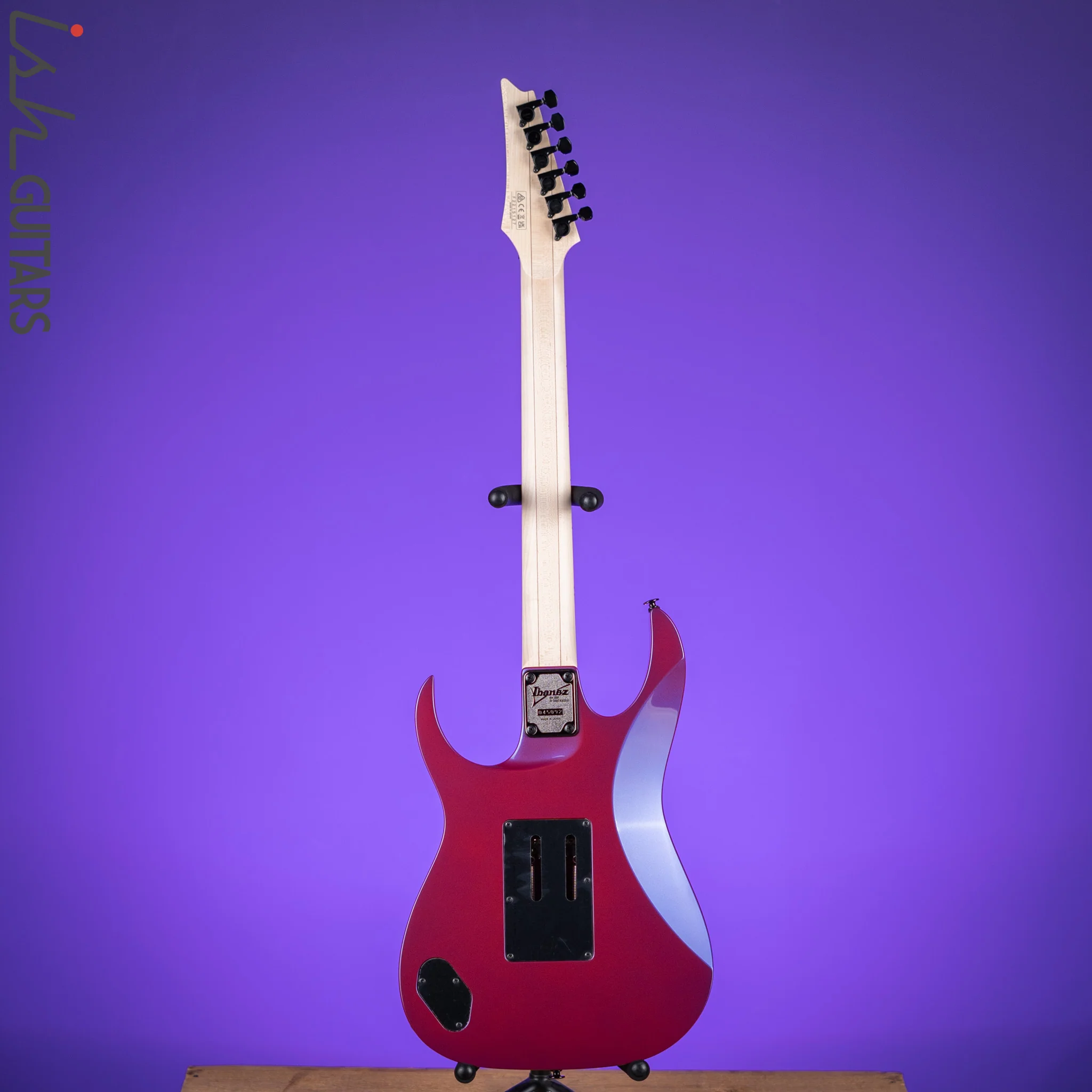 Ibanez RG550 Genesis Collection Electric Guitar Purple Neon - Image 6