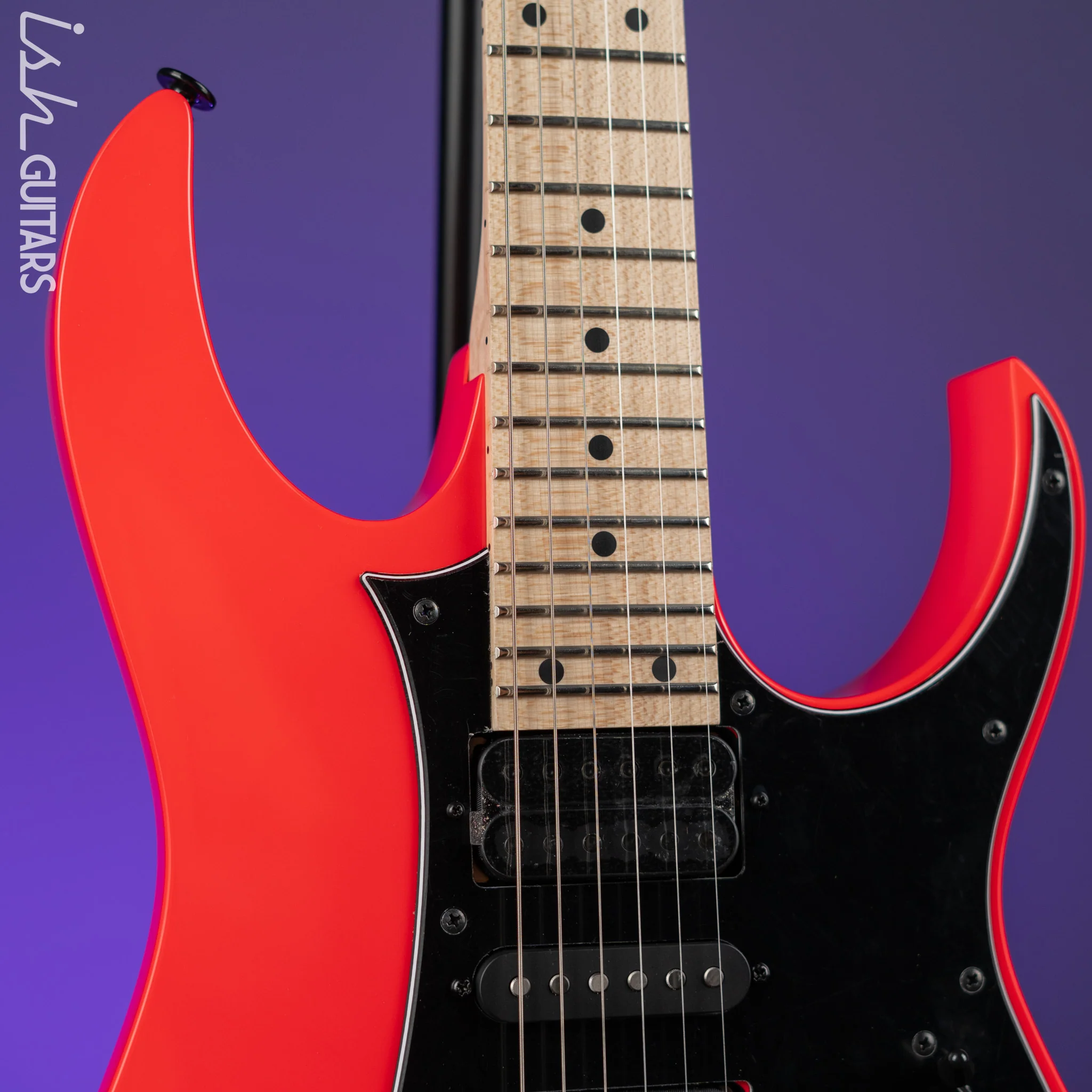 Ibanez RG550 Genesis Collection Electric Guitar Road Flare Red - Image 3