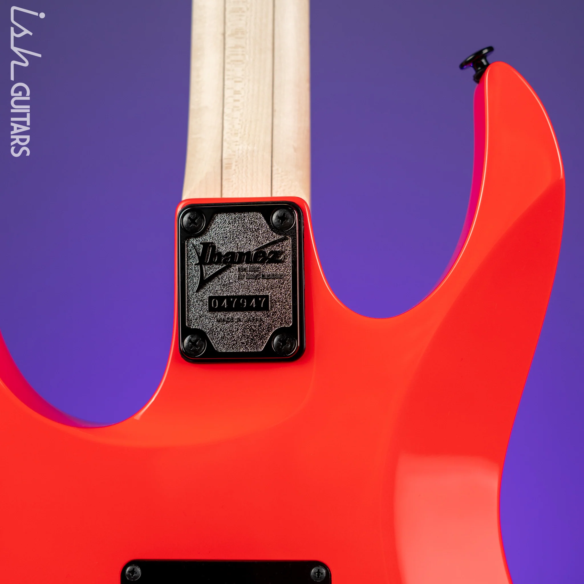 Ibanez RG550 Genesis Collection Electric Guitar Road Flare Red - Image 8