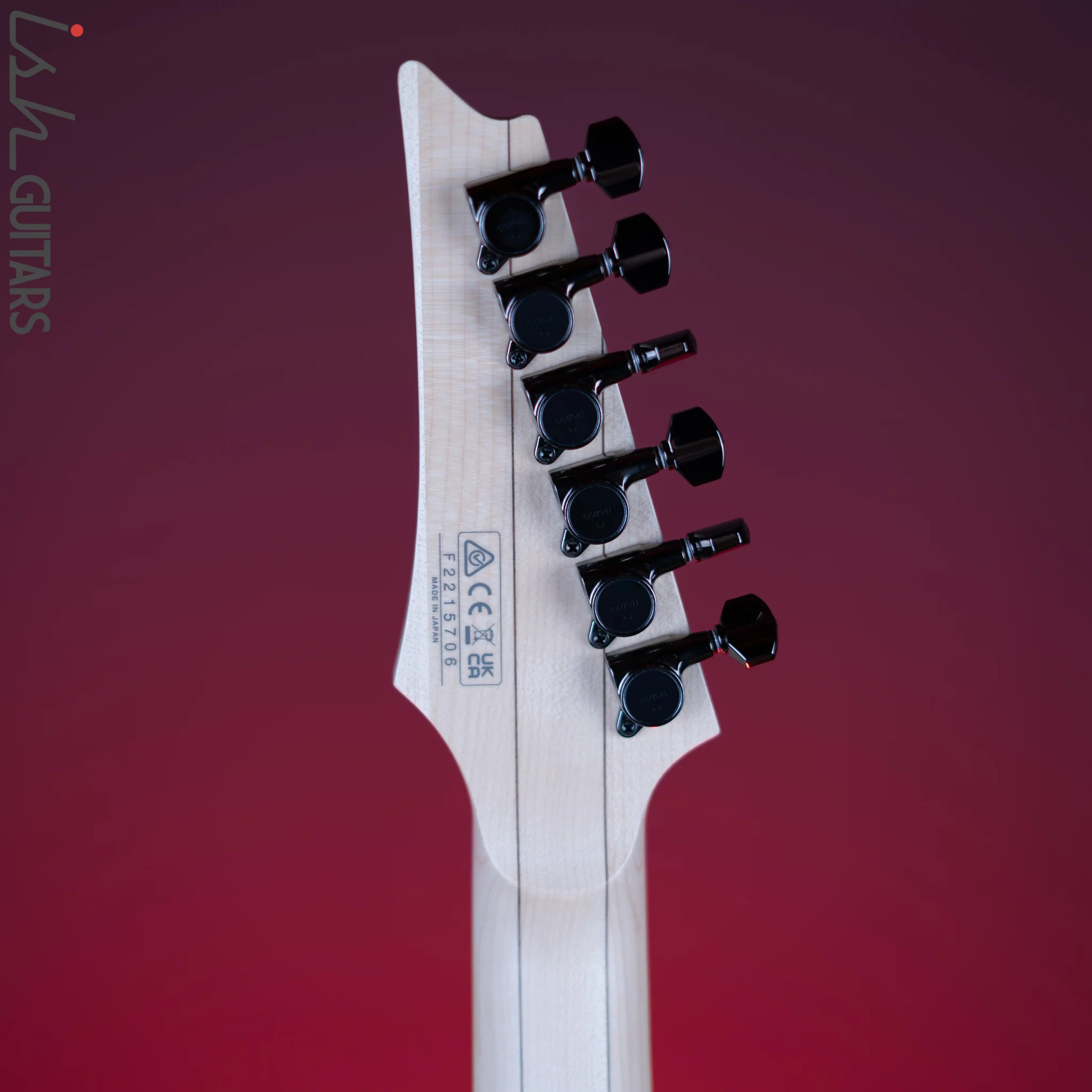 Ibanez RG652AHM Prestige Electric Guitar Nebula Green Burst - Image 10