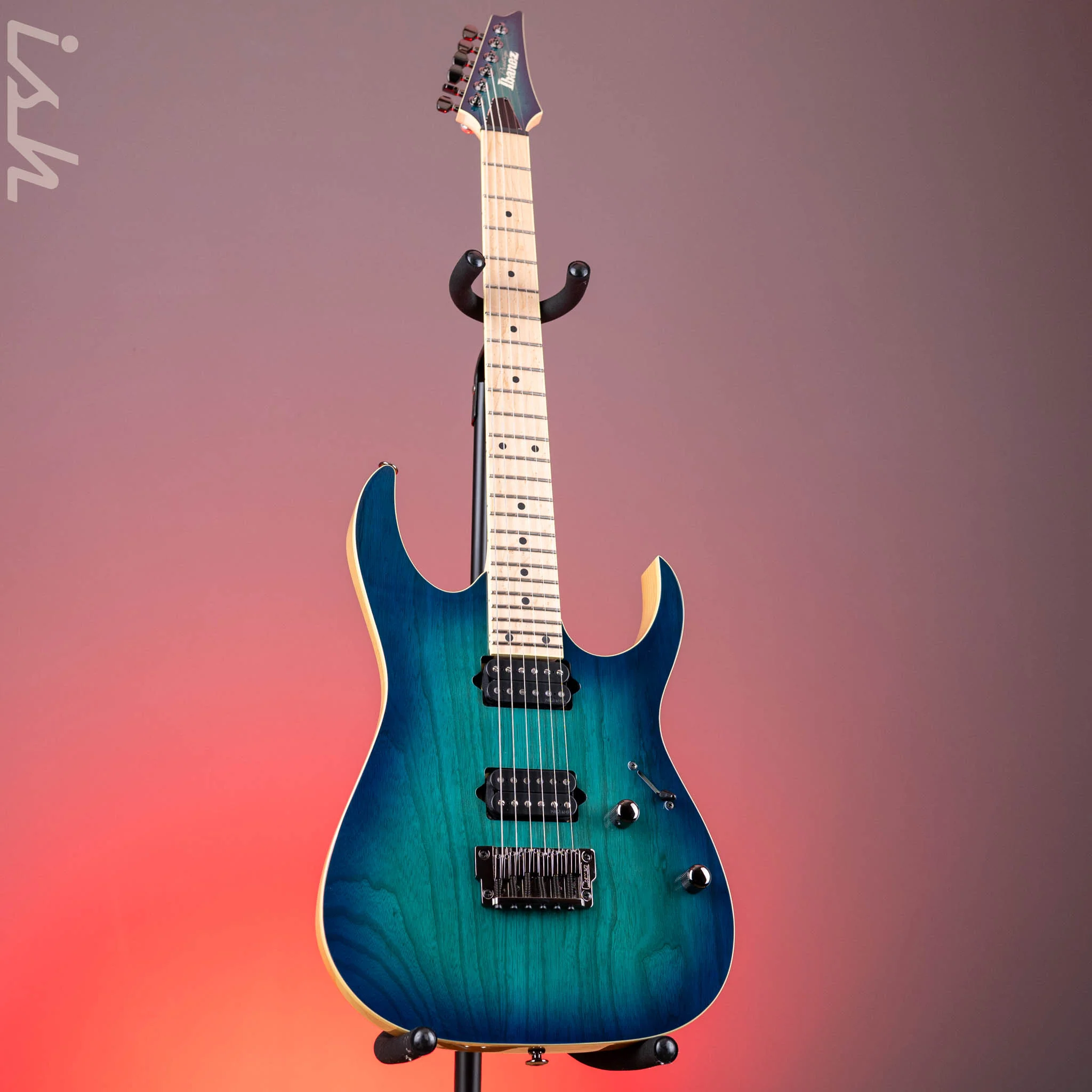 Ibanez RG652AHMFX Prestige Electric Guitar Nebula Green Burst - Image 2