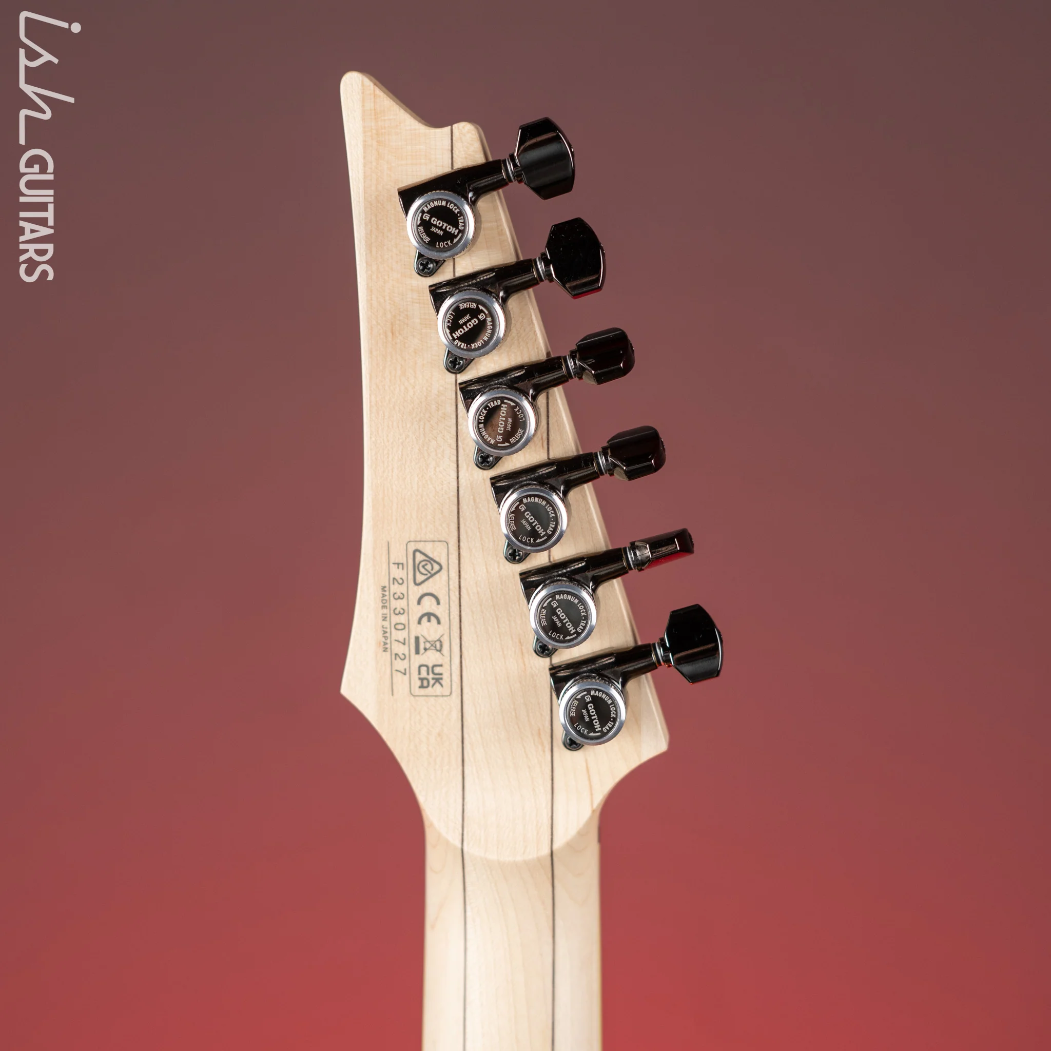 Ibanez RG652AHMFX Prestige Electric Guitar Nebula Green Burst - Image 10