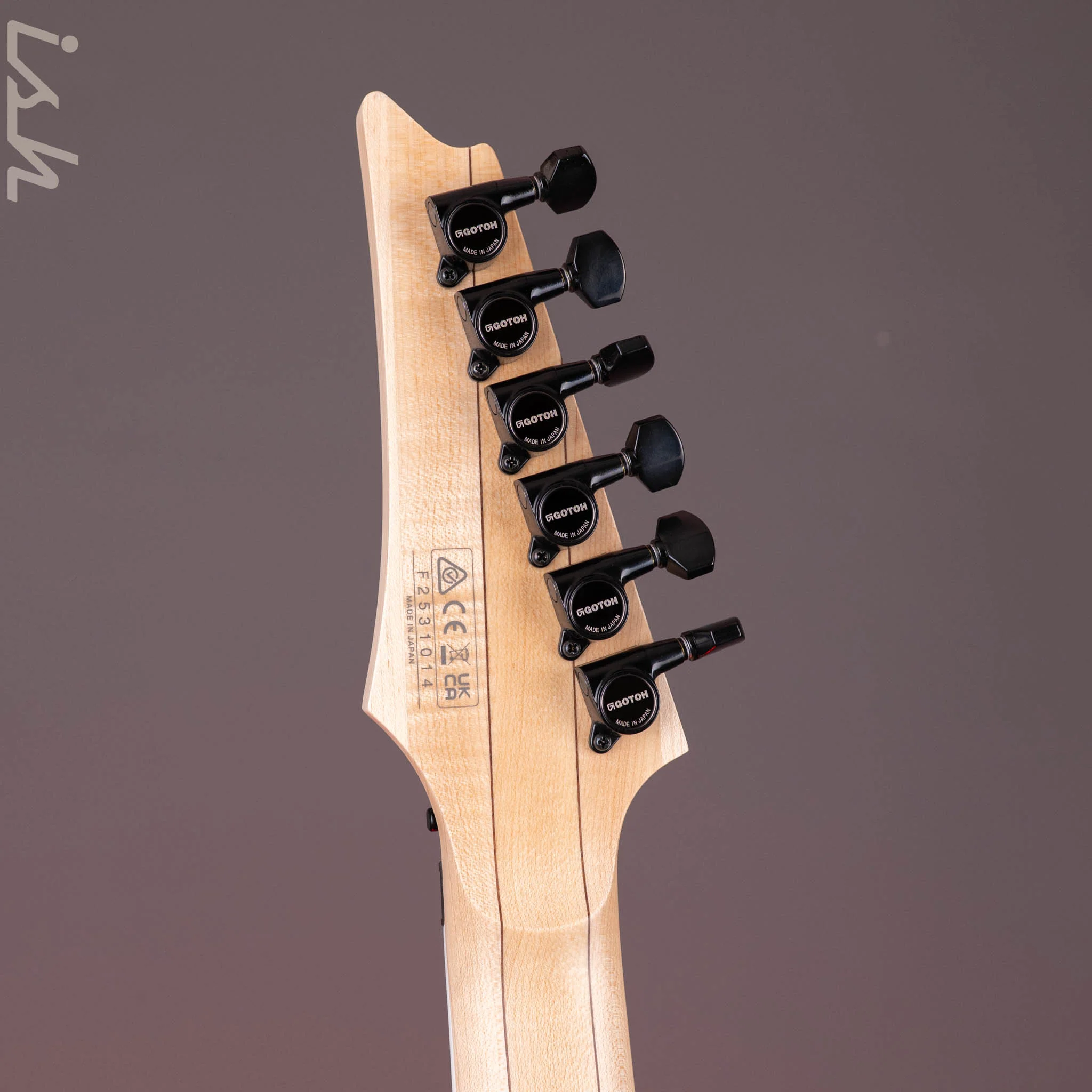 Ibanez RG653DX Transparent Deep Blue Flat Electric Guitar - Image 12
