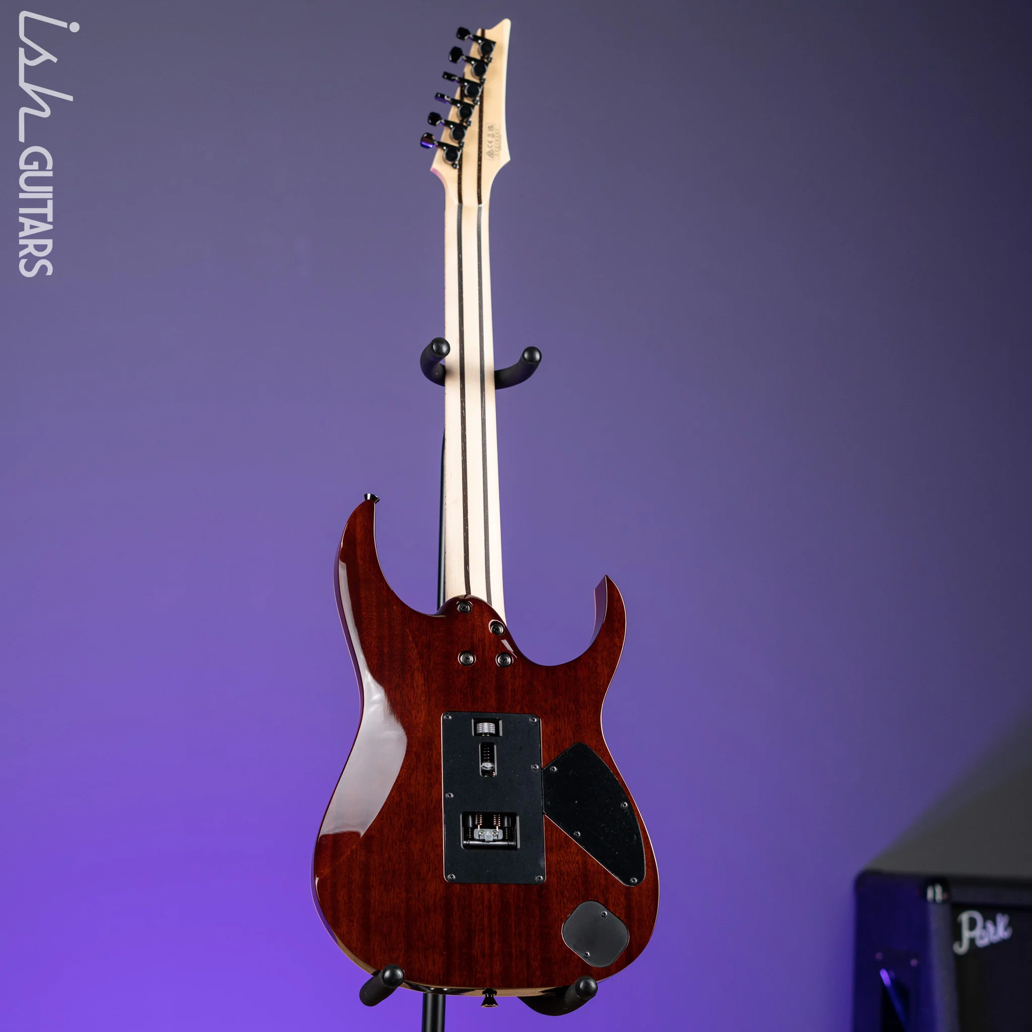 Ibanez RG8570ZL J.Custom Electric Guitar Left Handed Brownish Sphalerite - Image 7