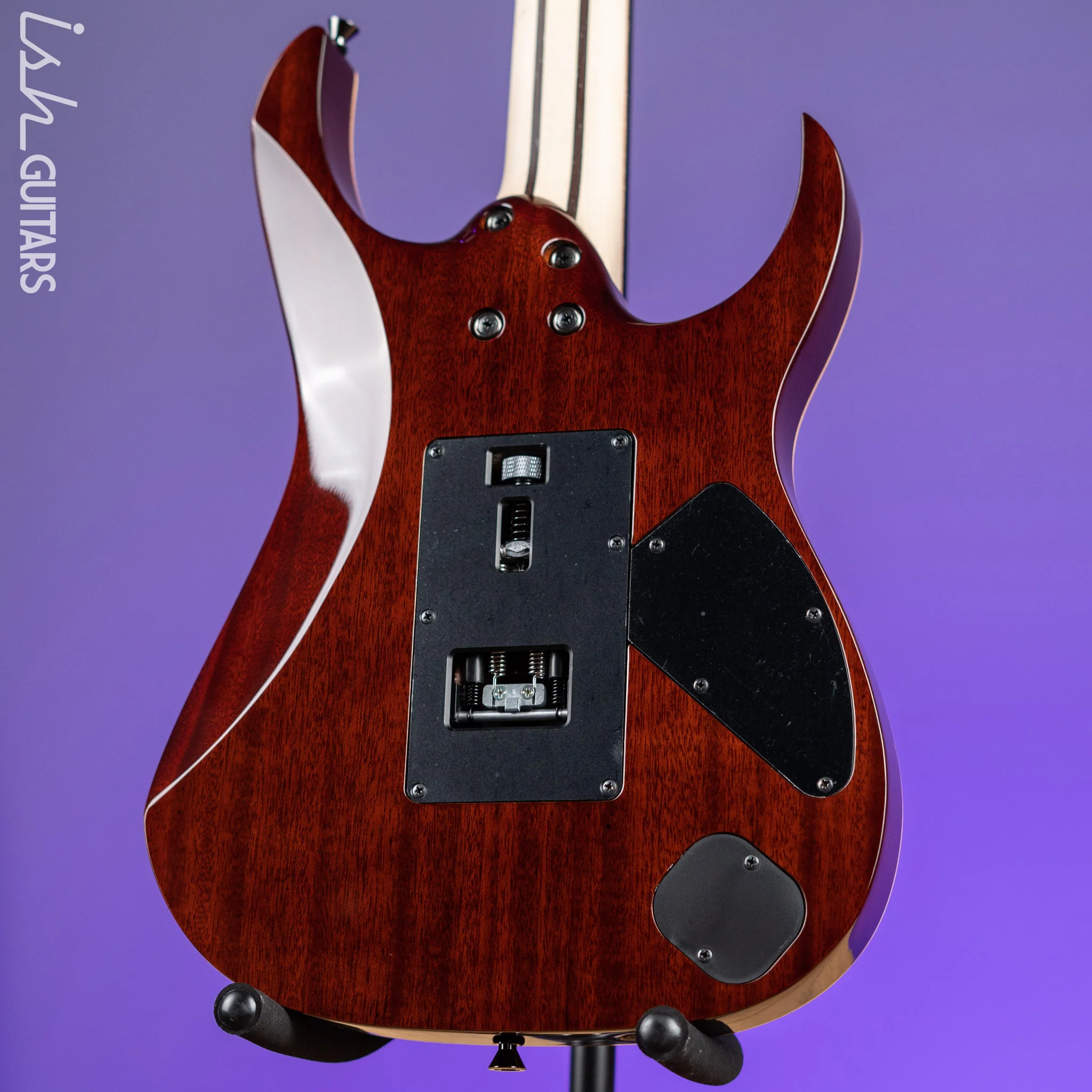 Ibanez RG8570ZL J.Custom Electric Guitar Left Handed Brownish Sphalerite - Image 8